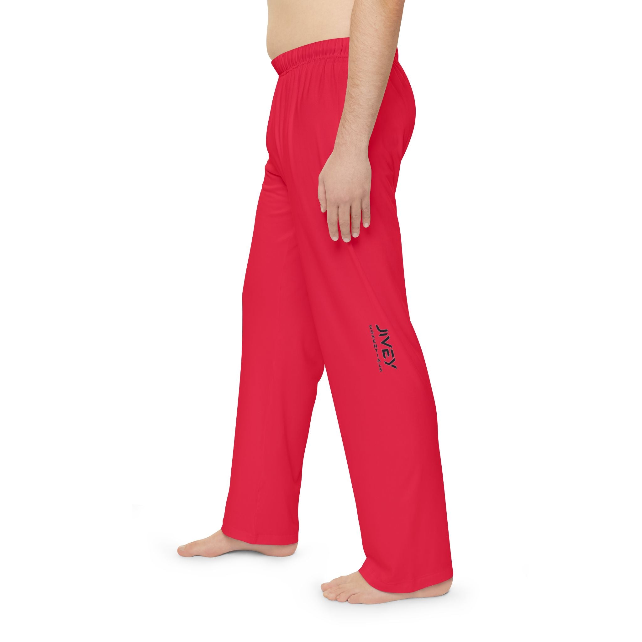 JIVEY Essentials Men's Light-fabric Crimson Pajama Pants