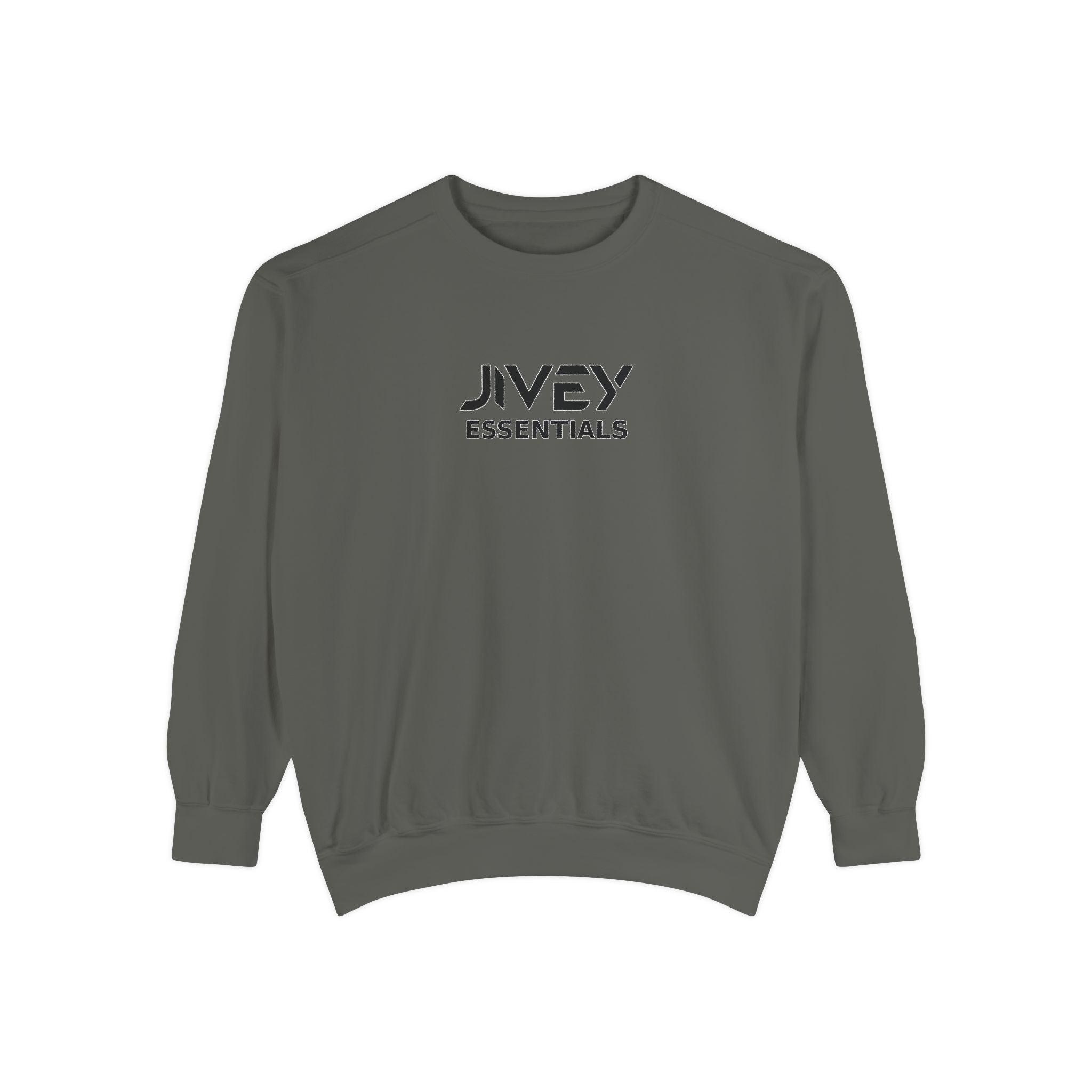 JIVEY Essentials Unisex Garment-Dyed Soft Cotton Sweatshirt