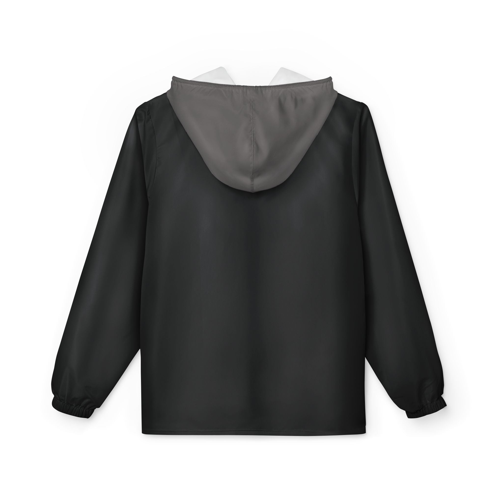 JIVEY Essentials Unisex Light-fabric Windbreaker Black Jacket