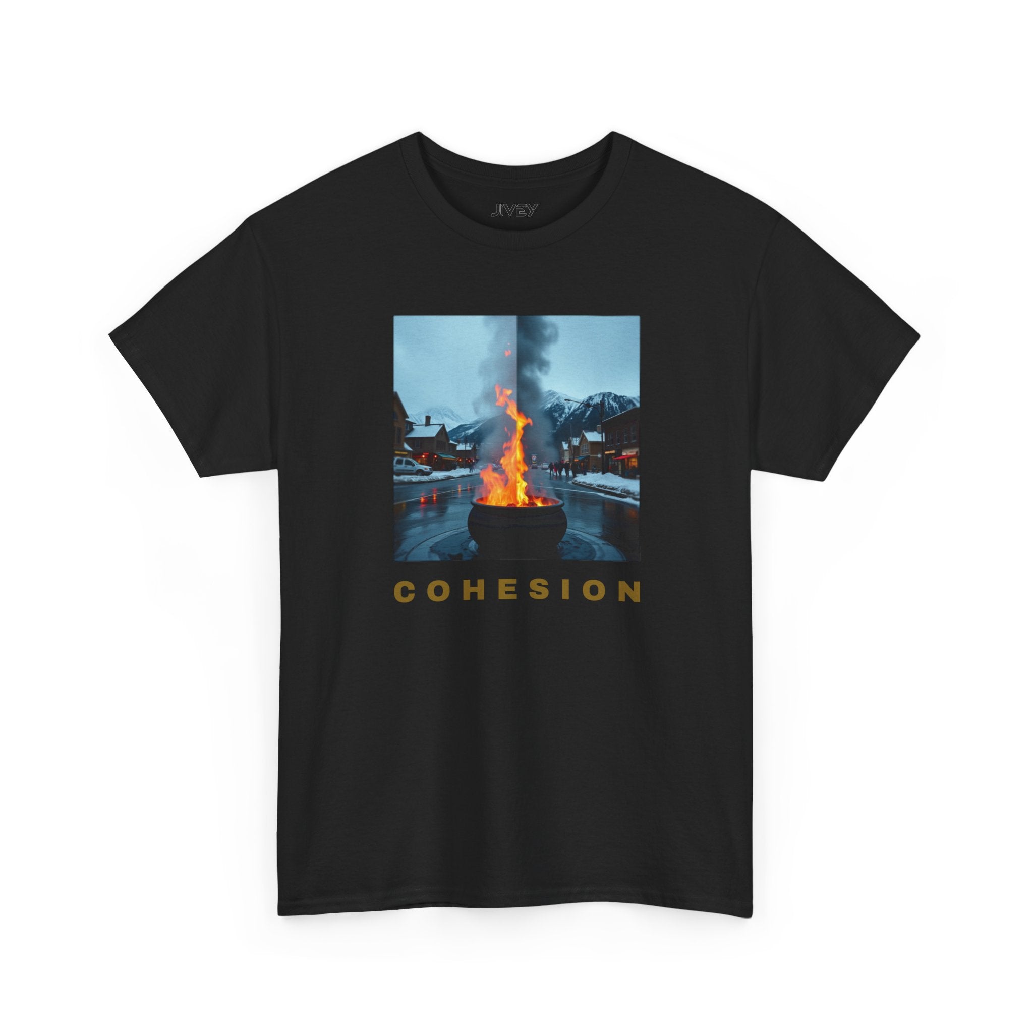 Mosaic and Melting Pot Unisex Heavy Cotton Tee