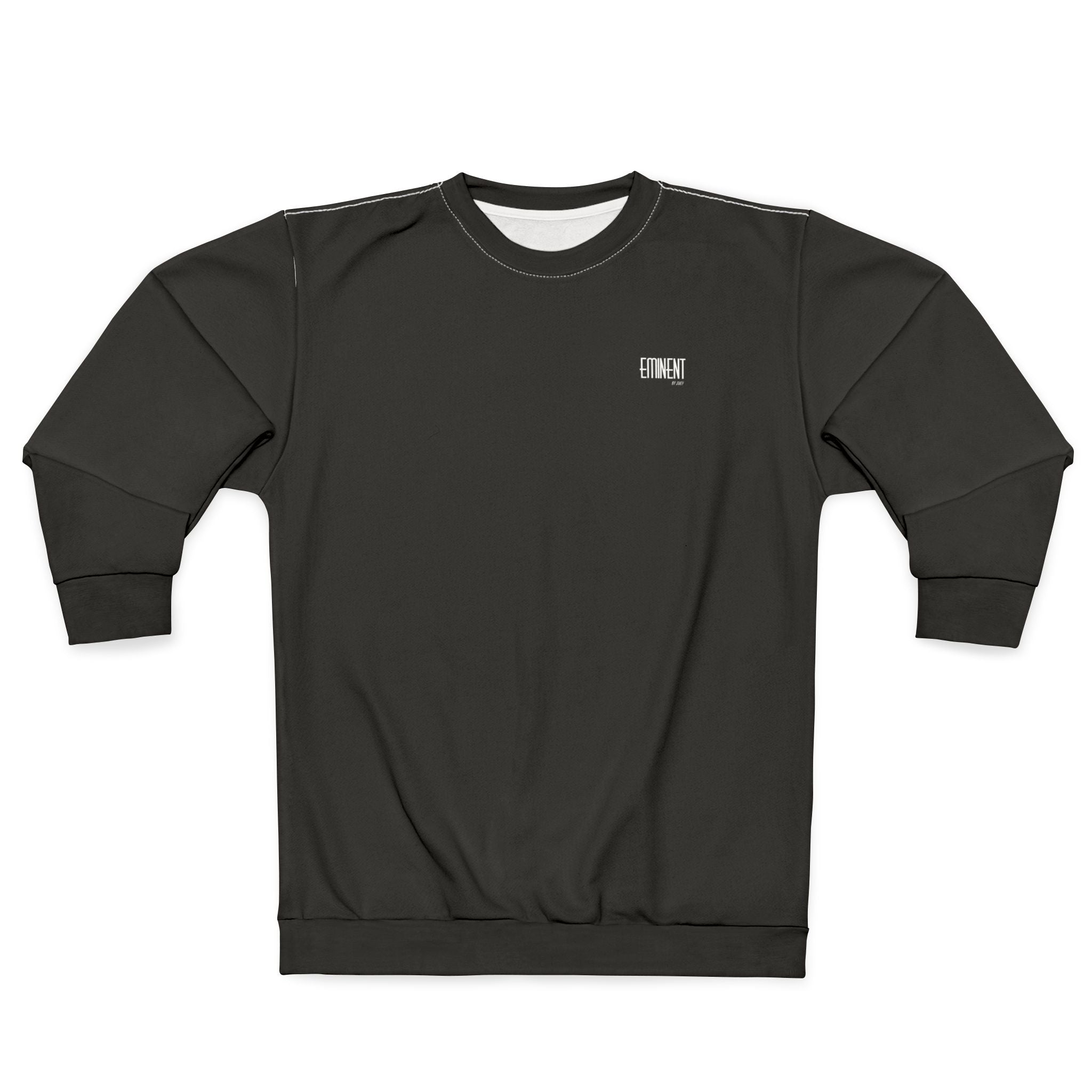 JIVEY Eminent Women's Classic-fit Black Sweatshirt