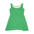 JIVEY Eminent Mid-length Comfy Emerald Skater Dress