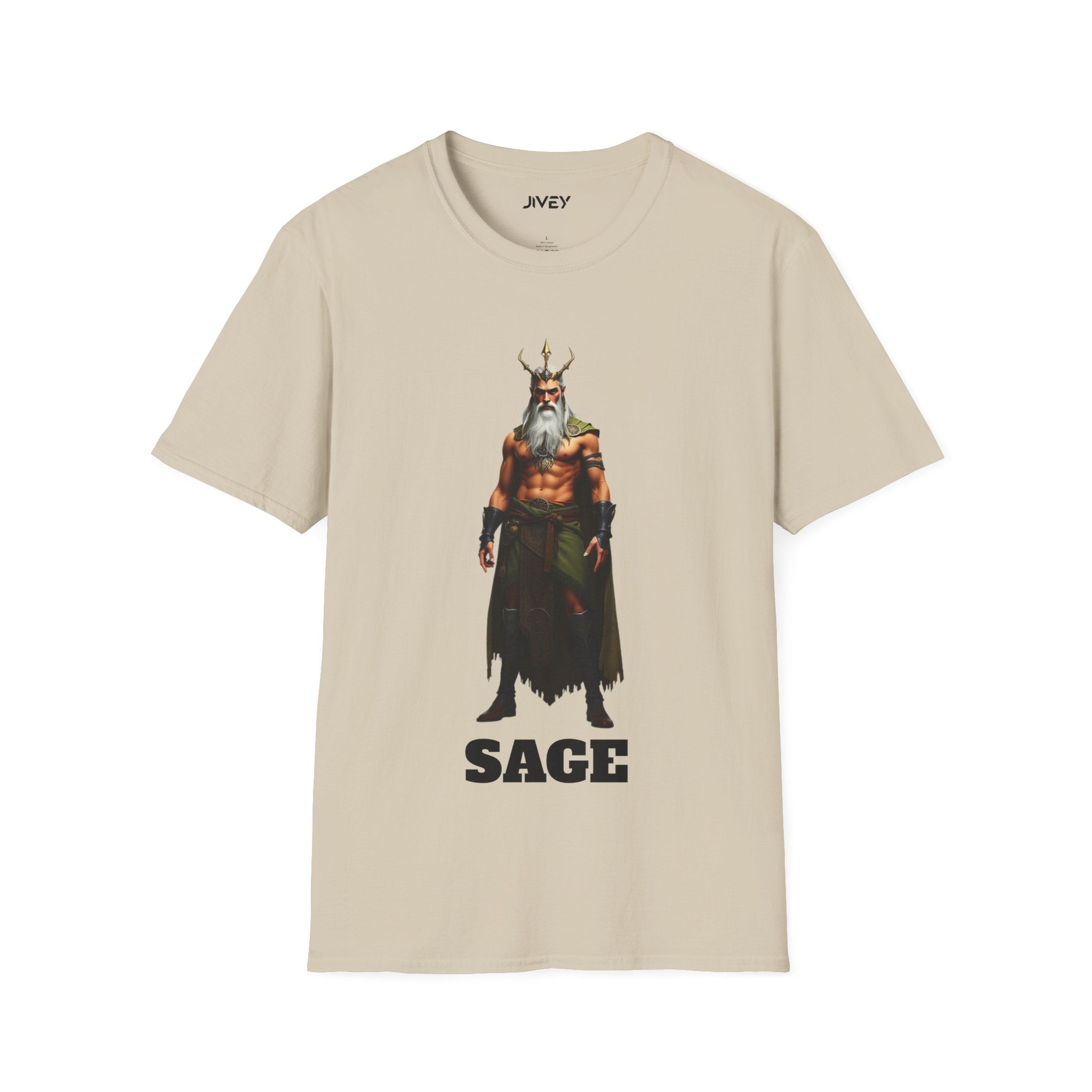 Sage Superhero Softstyle Tee