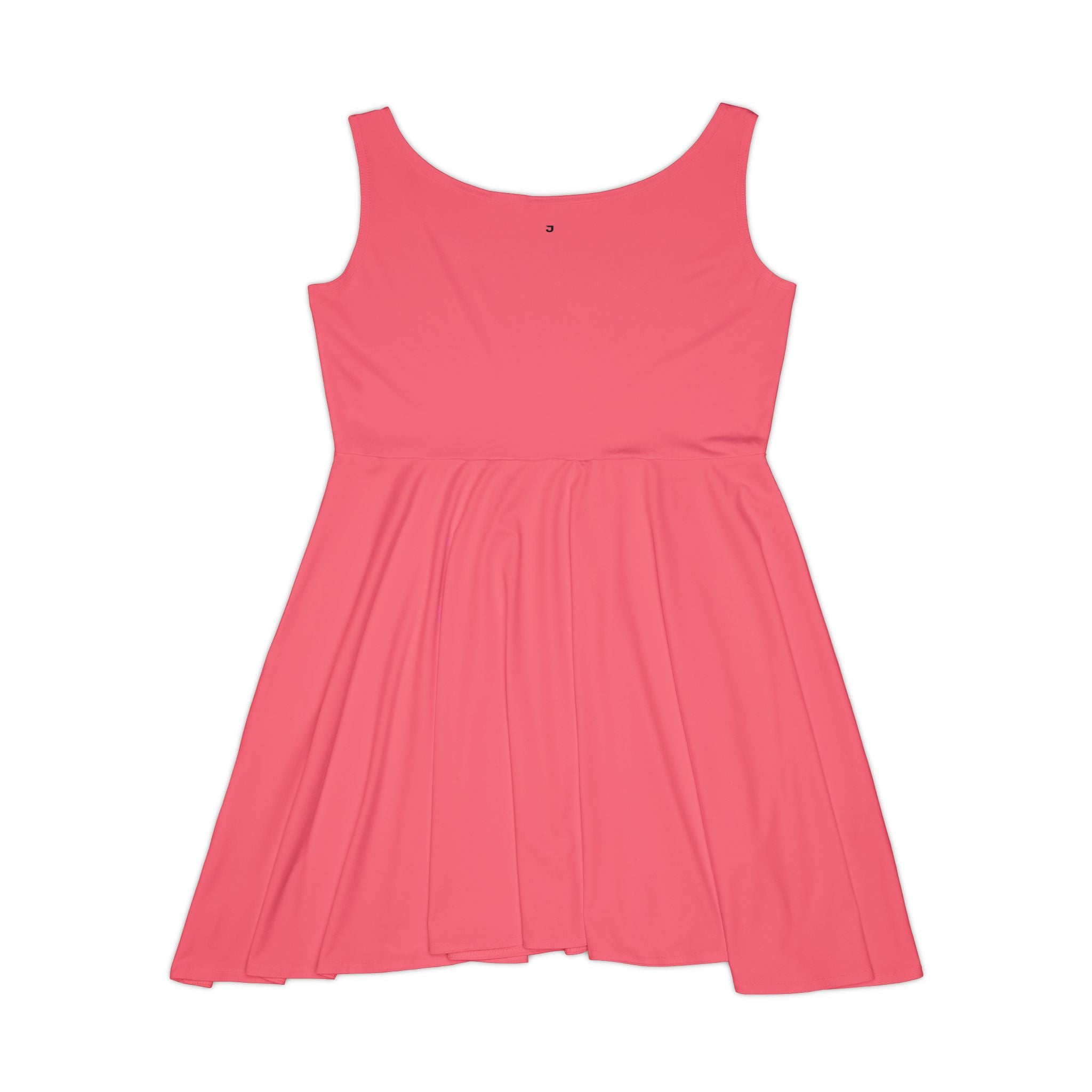 JIVEY Eminent Mid-length Comfy Pastel Red Skater Dress