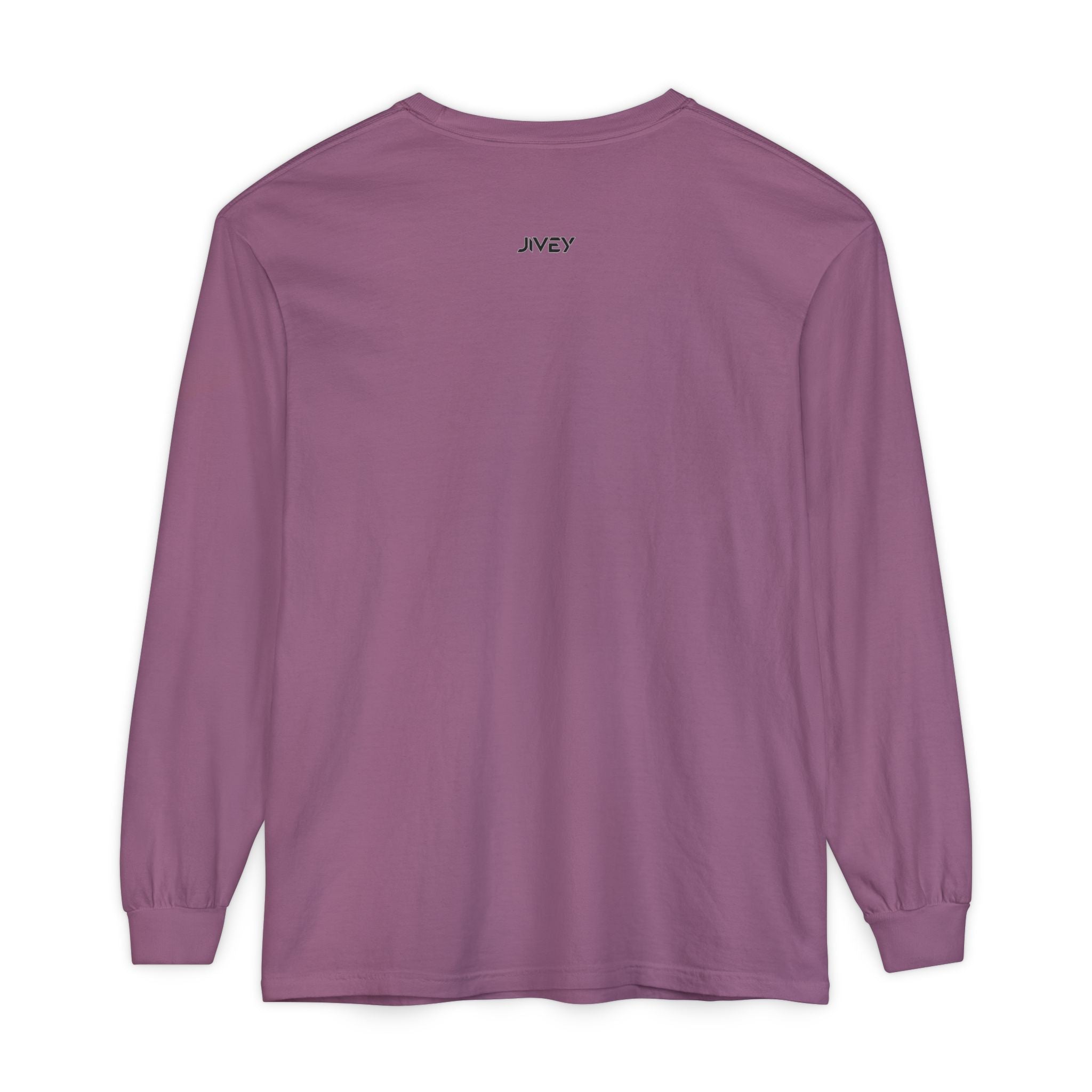 JIVEY Eminent Unisex Garment-dyed Long Sleeve Shirt