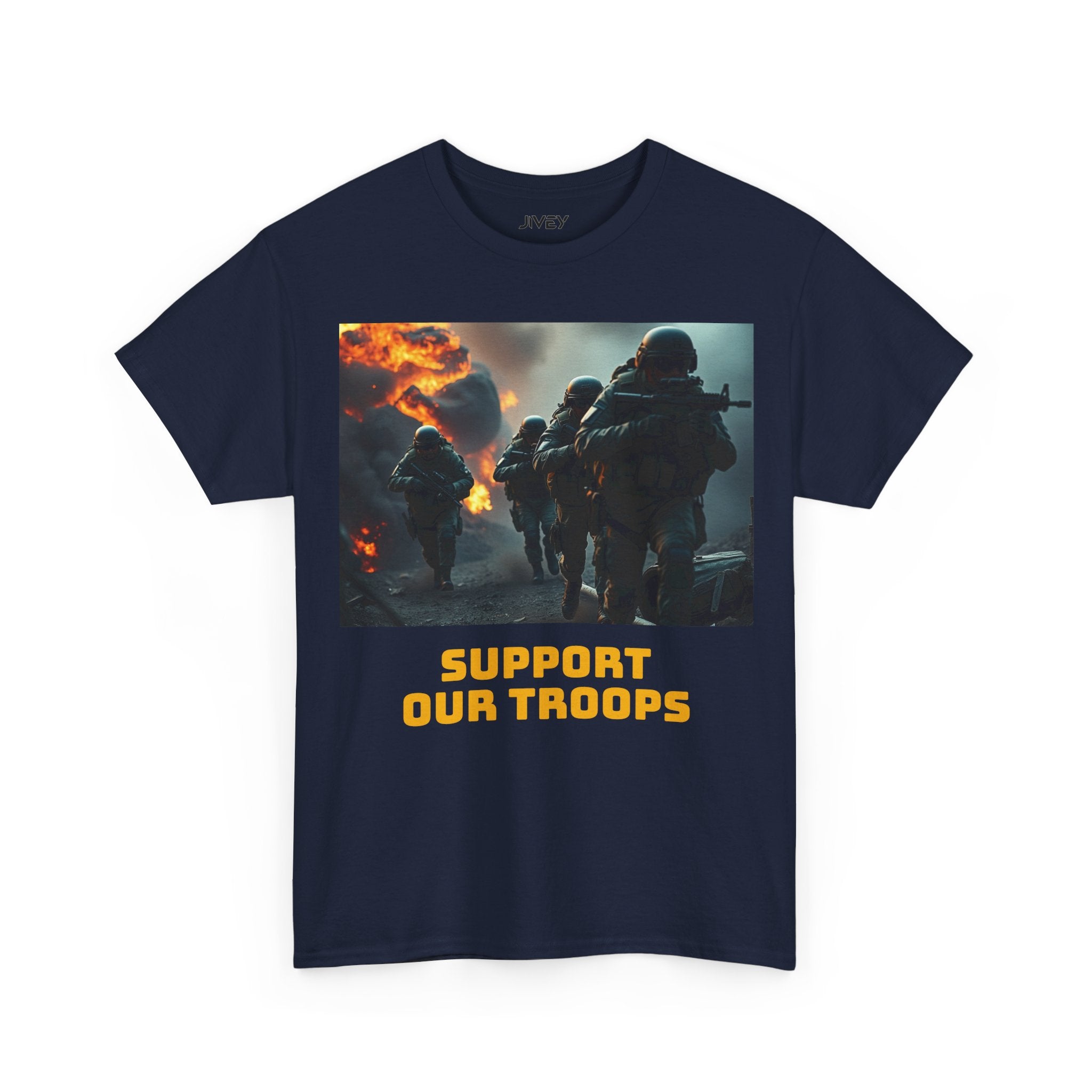 Home of the Brave Unisex Heavy Cotton Tee