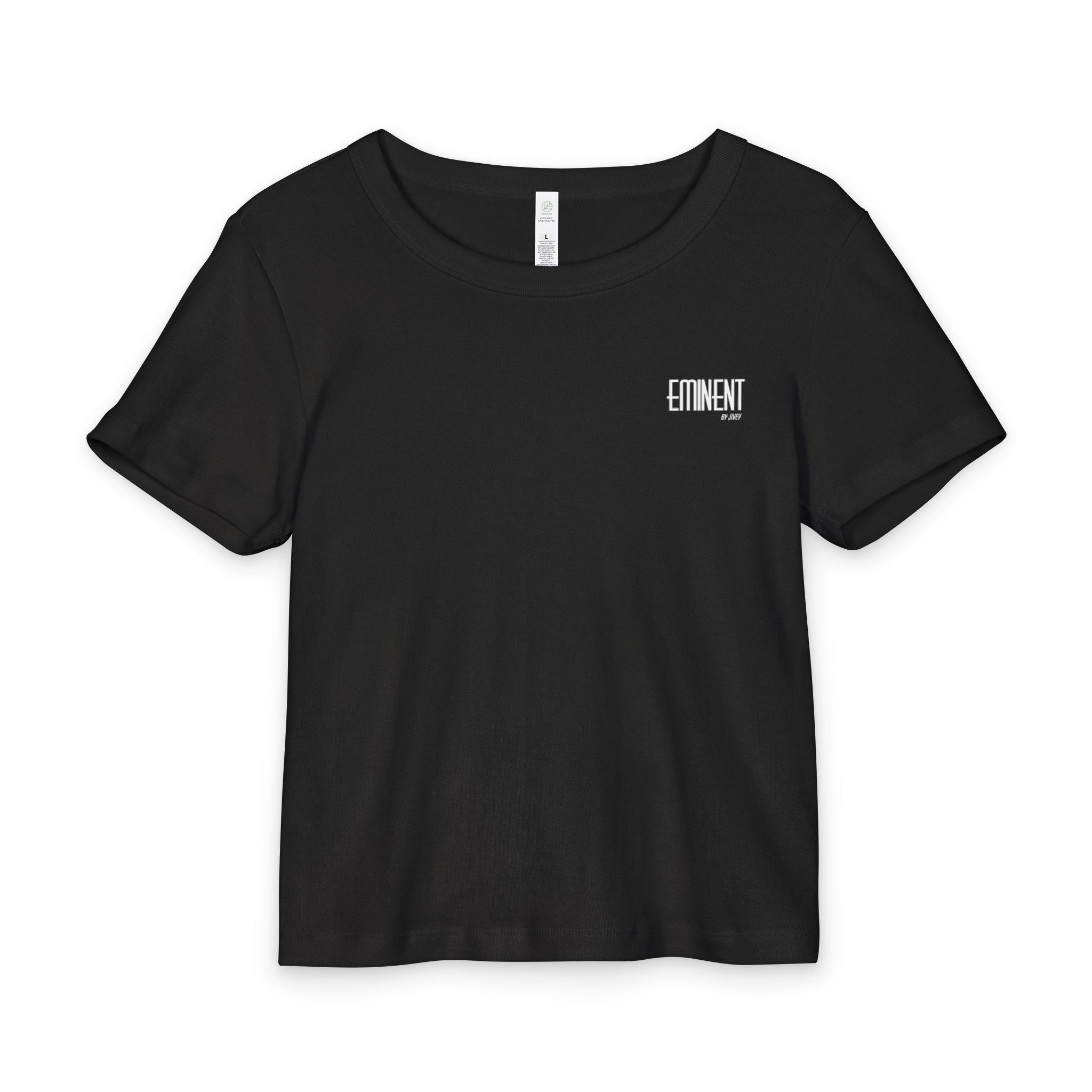 JIVEY Essentials Women's Organic Rib Baby Tee