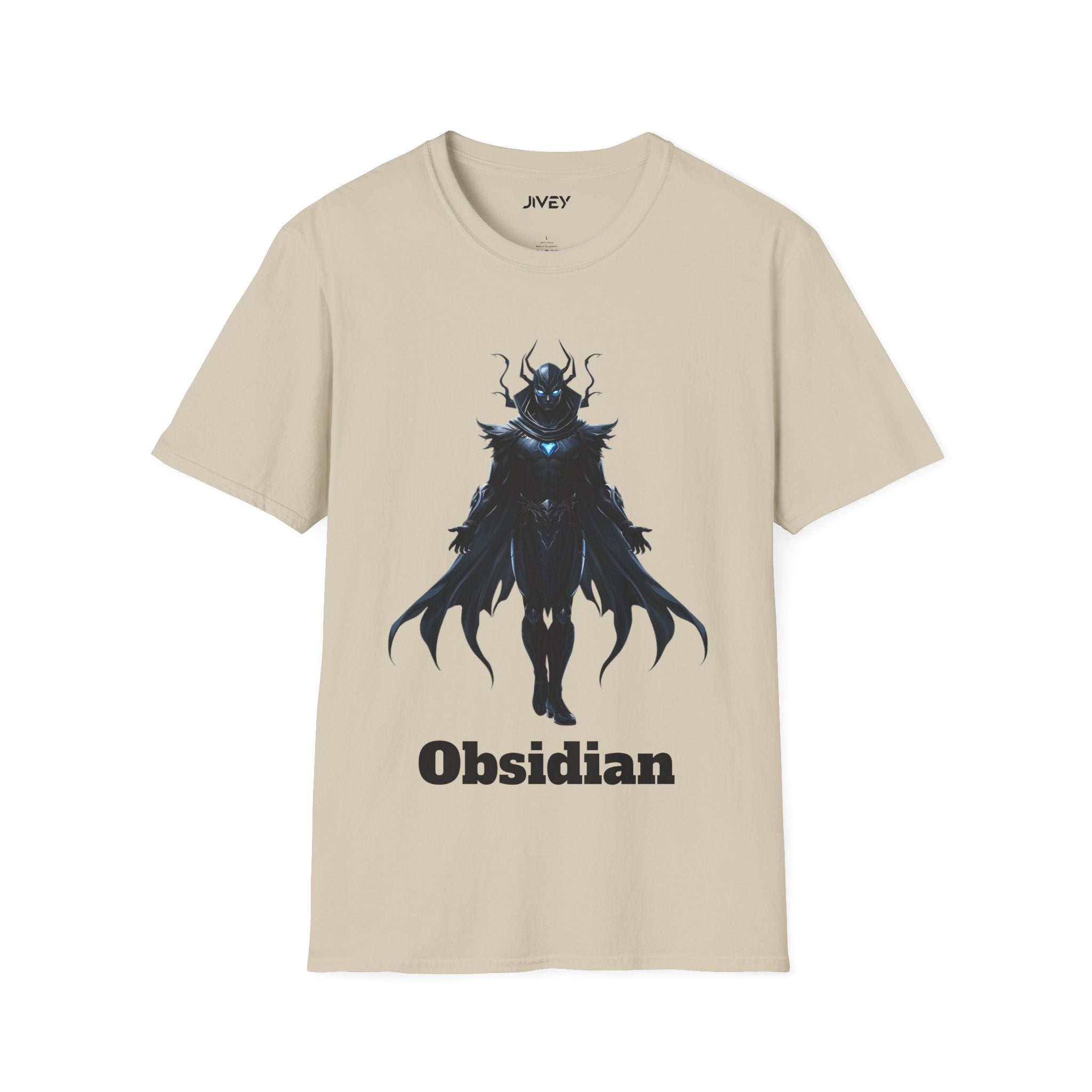 Obsidian Superhero Softstyle Tee