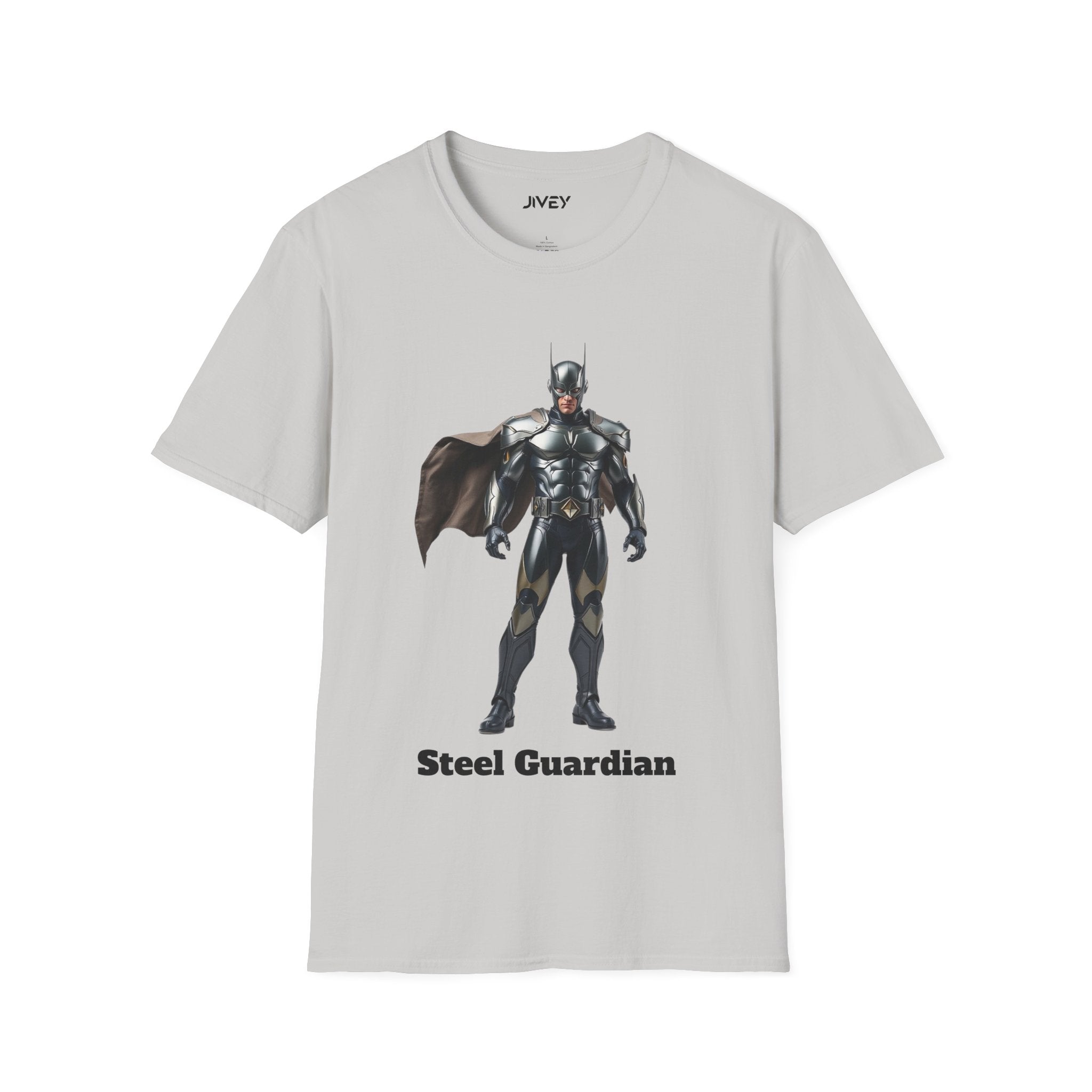 Steel Guardian Superhero Softstyle Tee