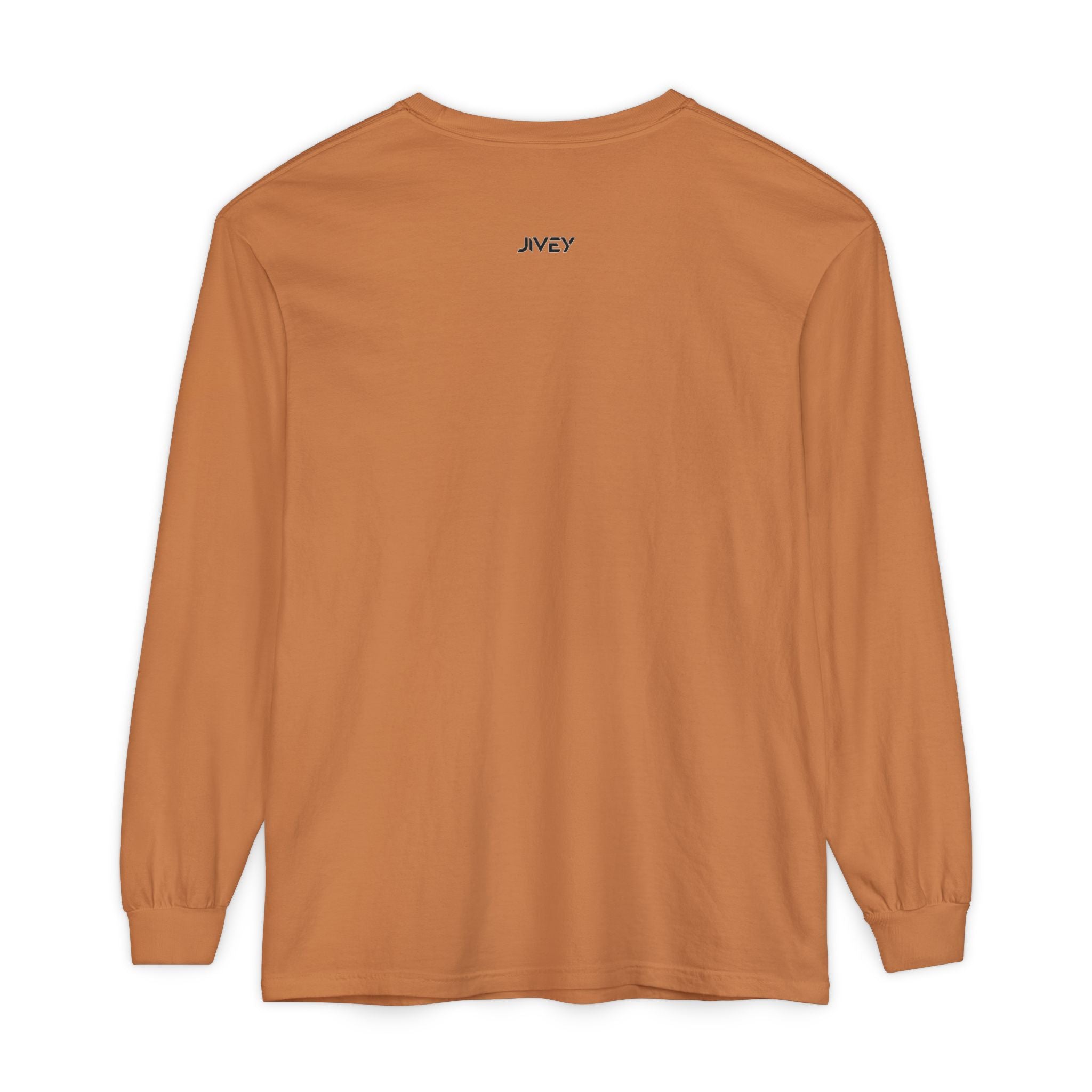 JIVEY Eminent Unisex Garment-dyed Long Sleeve Shirt