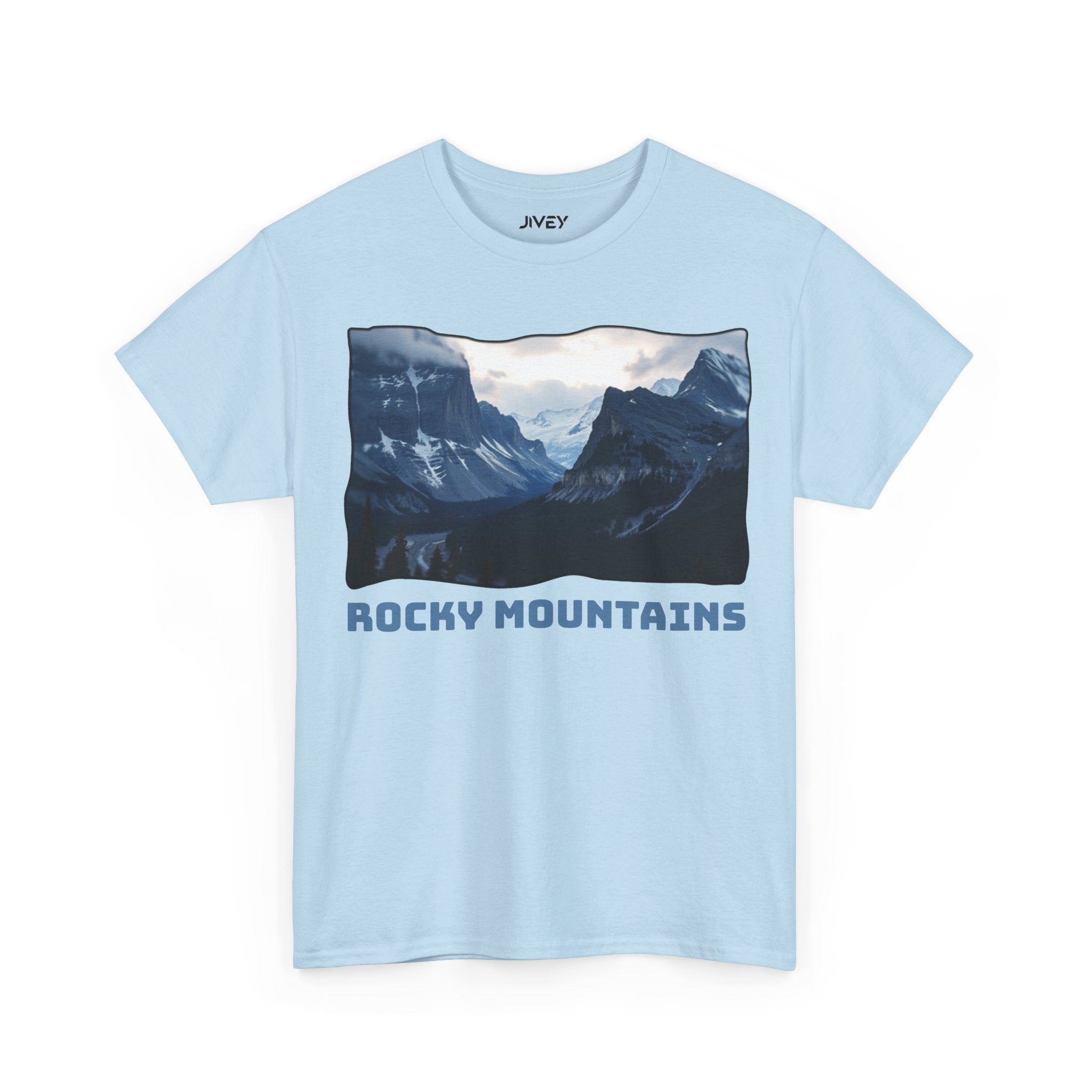 Rocky Mountains Canada Unisex Heavy Cotton Tee