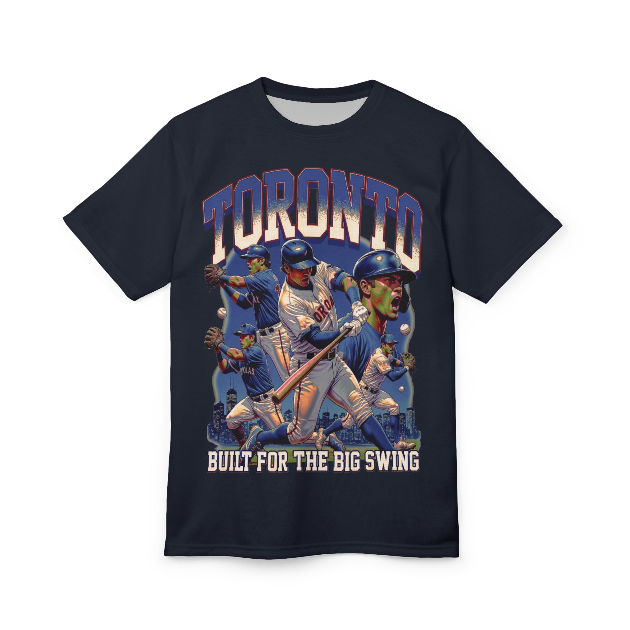 Toronto Baseball Big swing Mega Tee