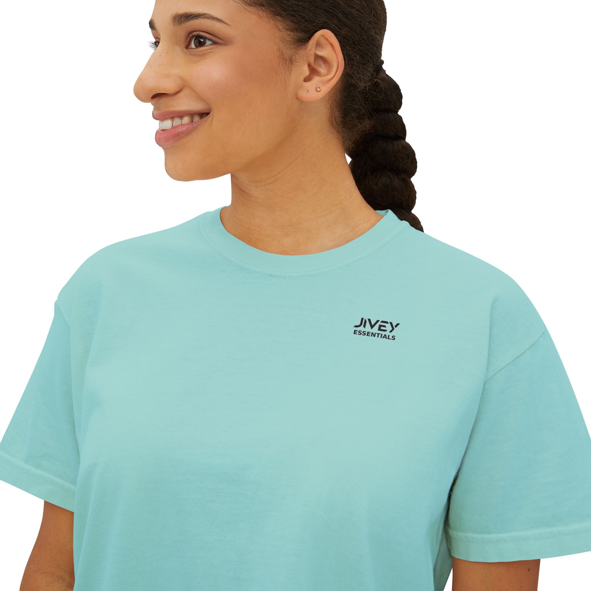 JIVEY Essentials Women's Boxy Tee