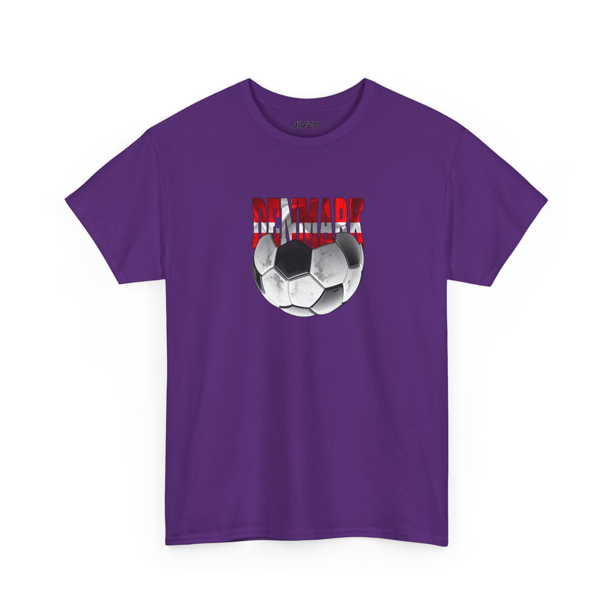 Denmark Soccer Fan Tee