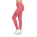 JIVEY Essentials Women's Stretchable Durable Pastel Red Casual Leggings