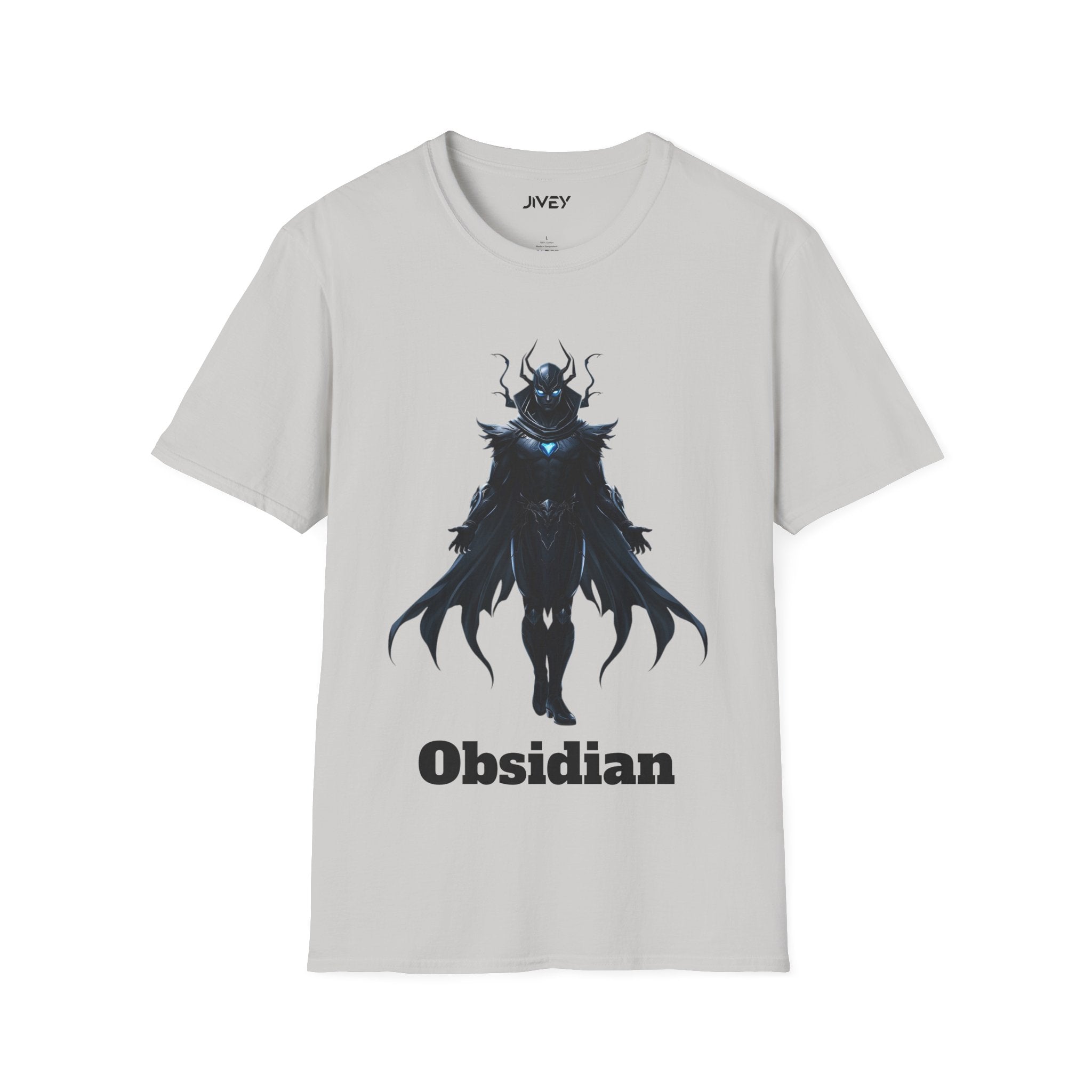 Obsidian Superhero Softstyle Tee