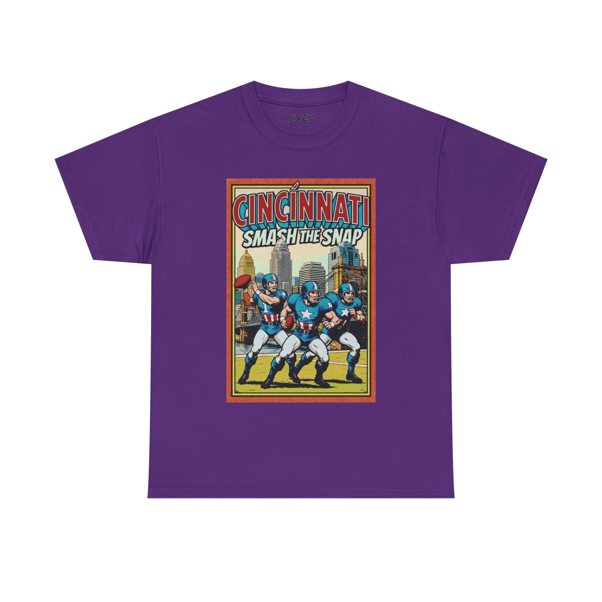 Cincinnati Smash Comic  Football T-shirt