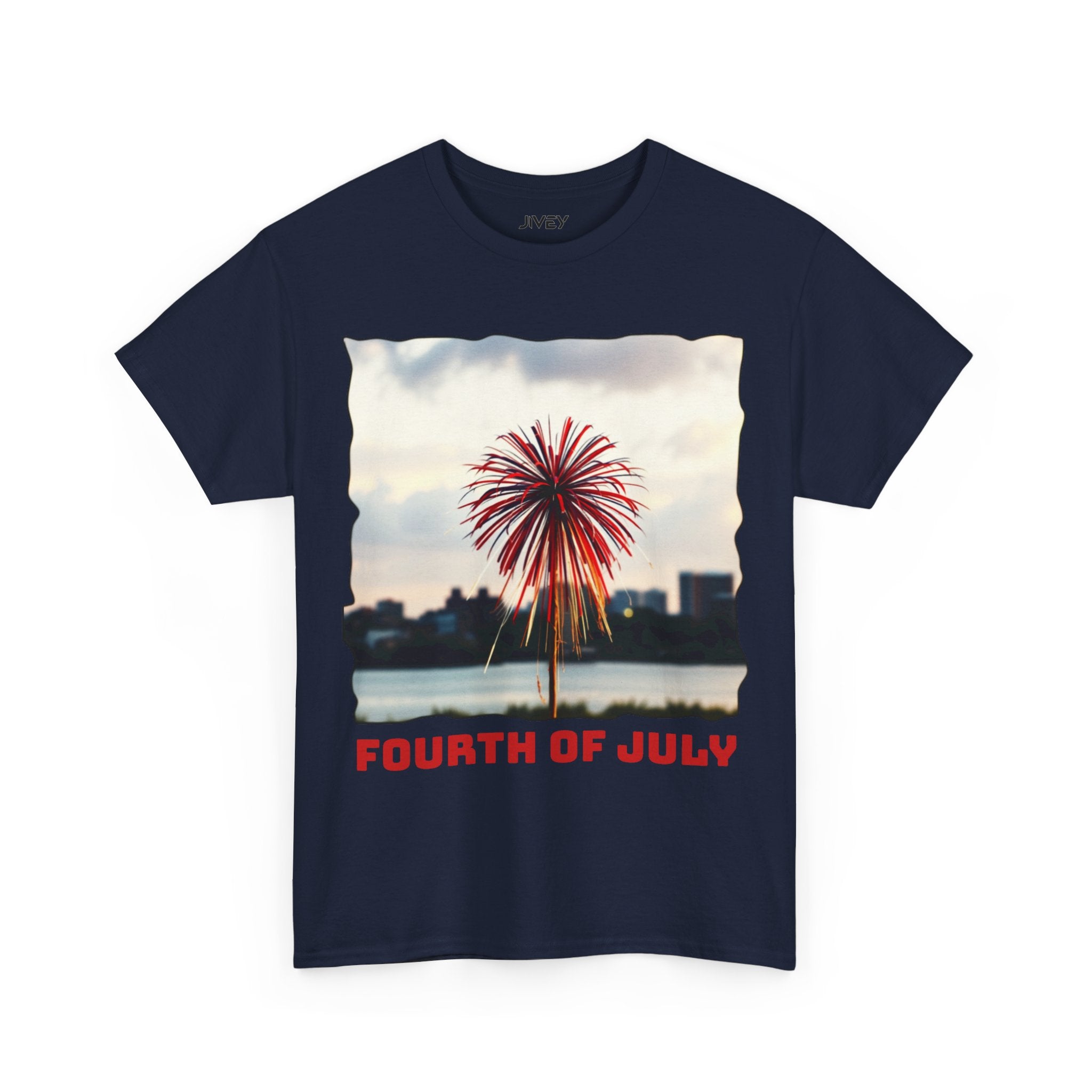 Fourth of July Unisex Heavy Cotton Tee