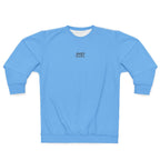 JIVEY Essentials Men's Classic-fit Denim Blue Sweatshirt