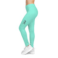 JIVEY Essentials Women's Stretchable Durable Light Aquamarine Casual Leggings