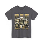 New Orleans End Zone Football Dark Tones T-shirt