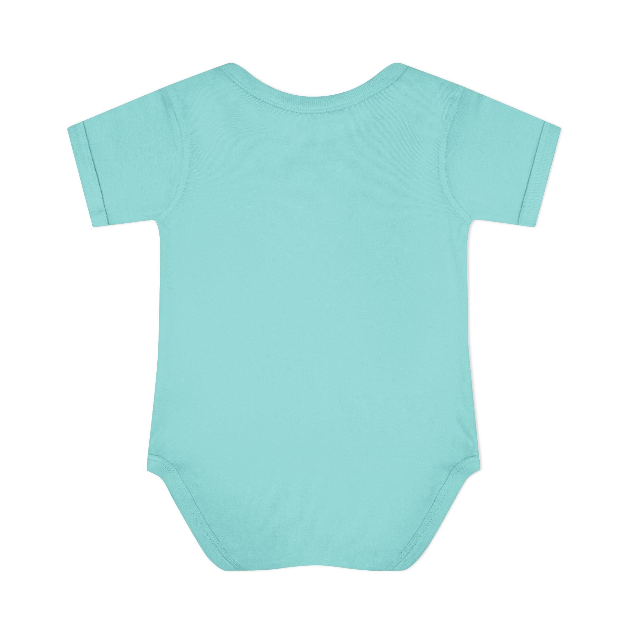 JIVEY Essentials Infant Baby Rib Short Sleeves Bodysuit