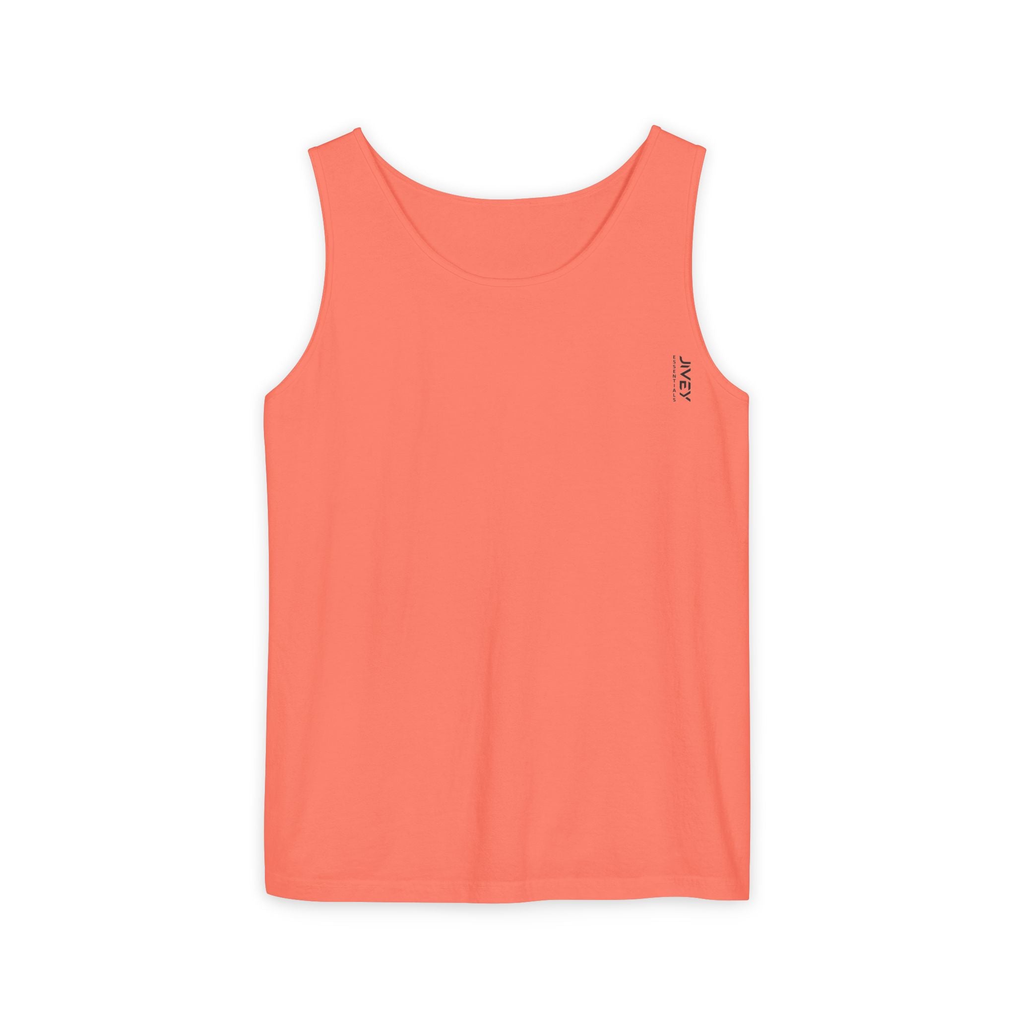 JIVEY Essentials Unisex Relaxed-fit Light Garment-Dyed Tank Top