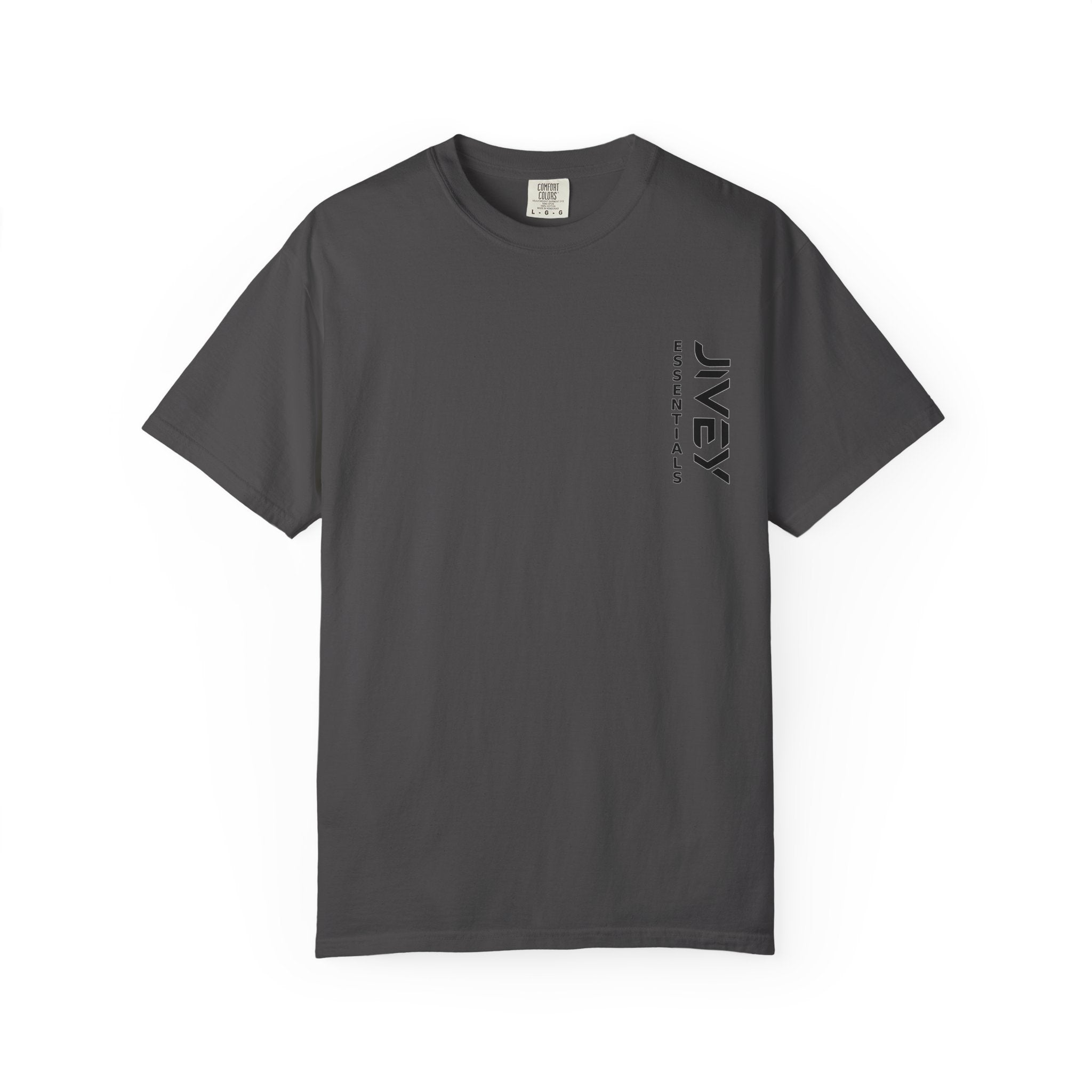 JIVEY Essentials Unisex Garment-Dyed Durable Ring-spun Cotton T-shirt