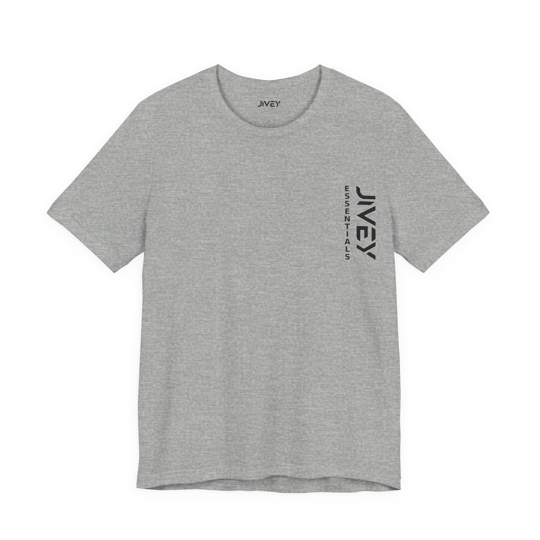 JIVEY Essentials Unisex Jersey Short Sleeve Soft Cotton Tee