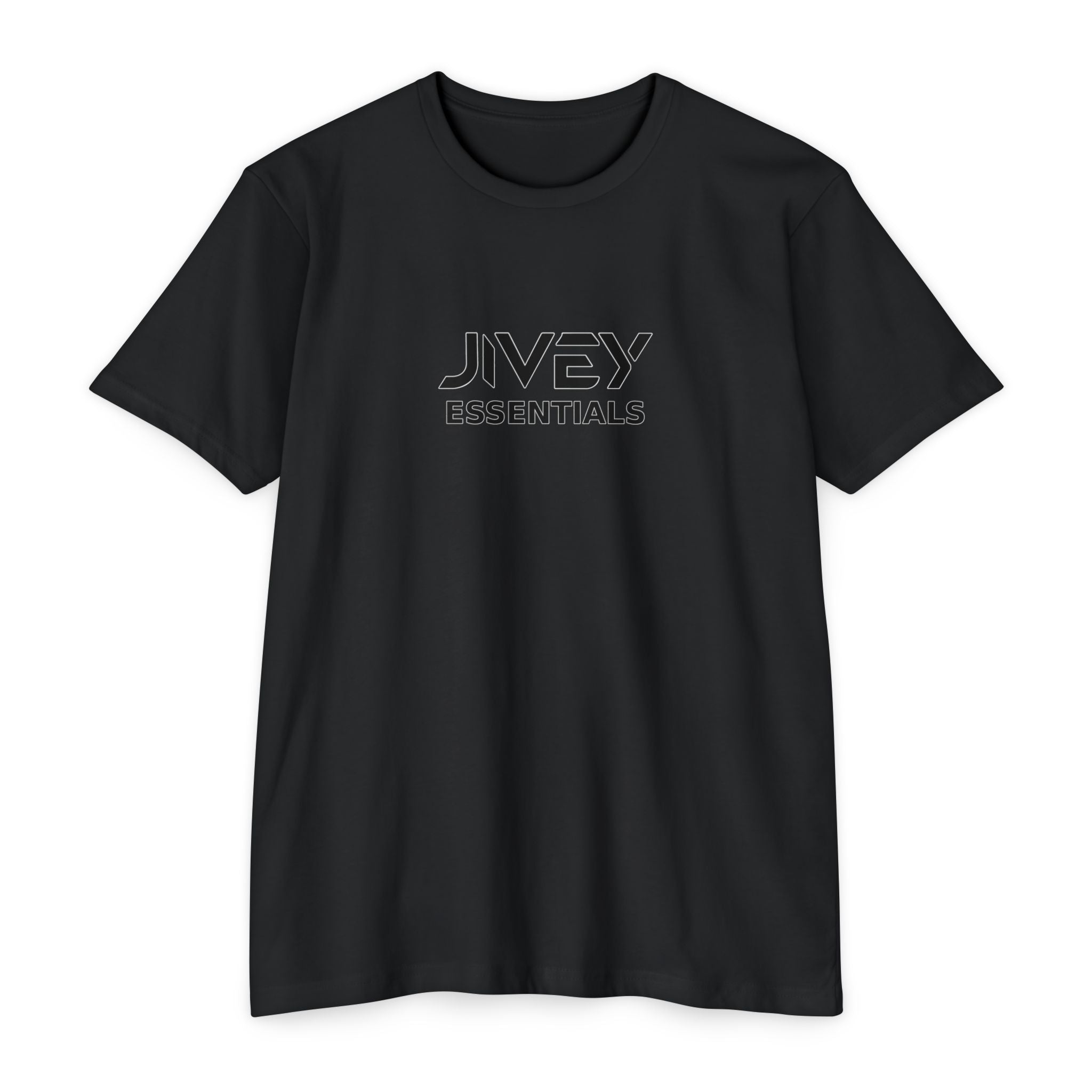 JIVEY Essentials Unisex CVC Soft Breathable Durable Jersey T-shirt