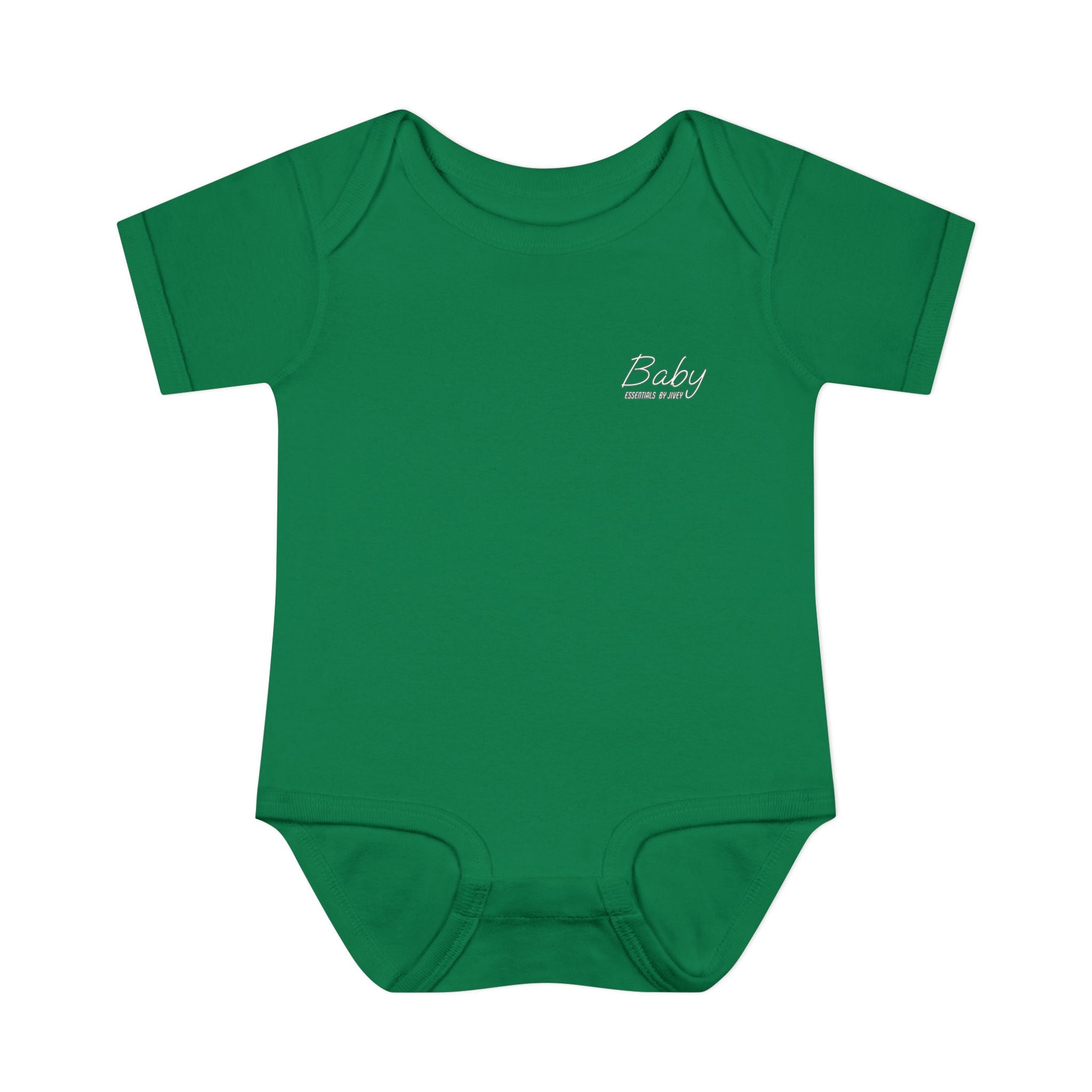 JIVEY Essentials Infant Baby Rib Short Sleeves Bodysuit