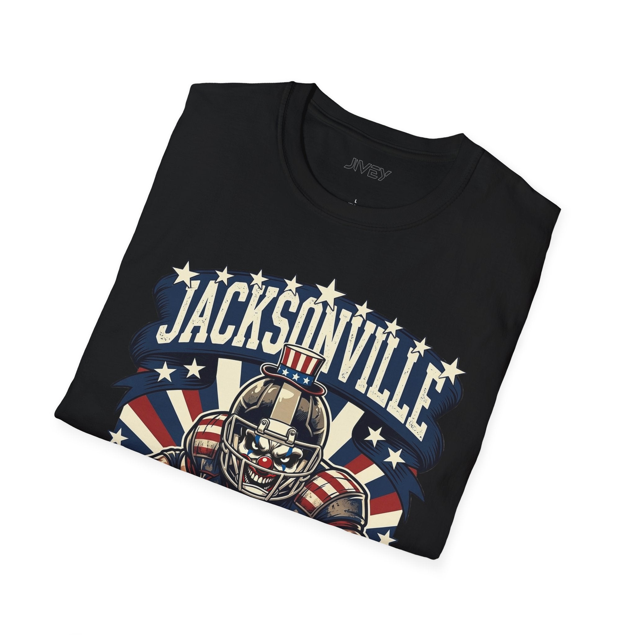Jacksonville Hustle Football Dark Tones Tee