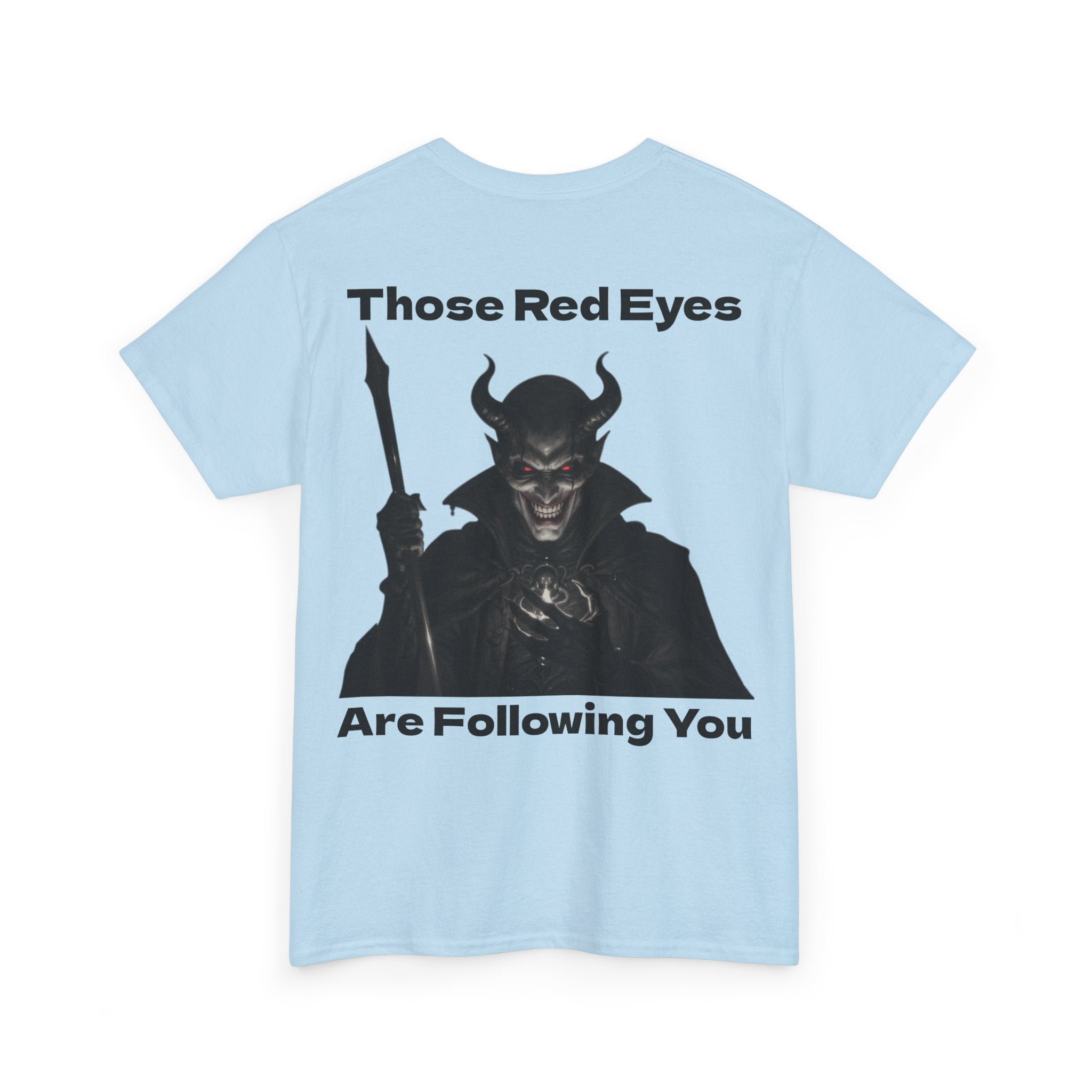 Devil in the Shadow Heavy Cotton Full Back Print Tee