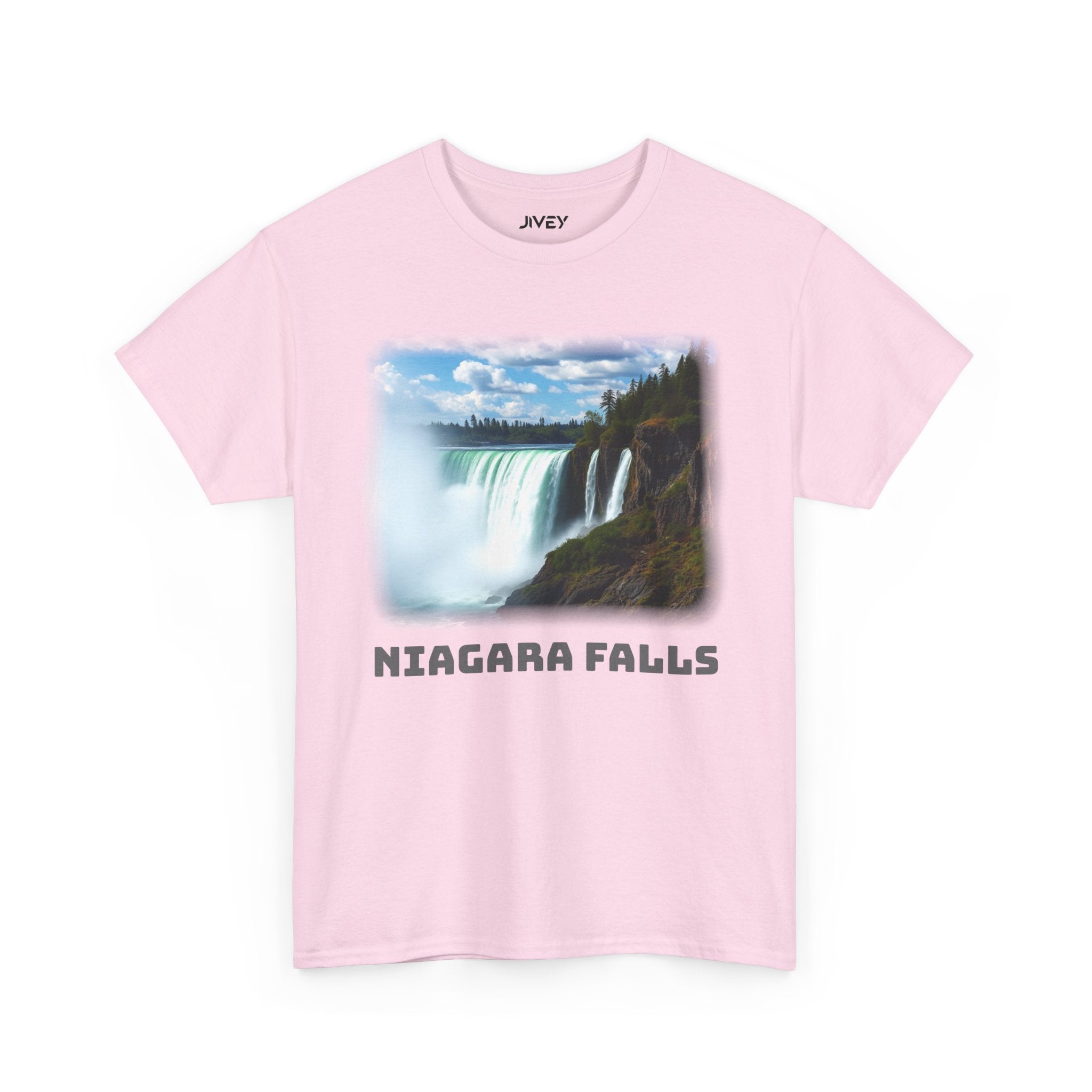 Niagara Falls Aerial Unisex Heavy Cotton Tee
