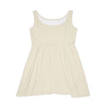 JIVEY Eminent Mid-length Comfy Cream Skater Dress