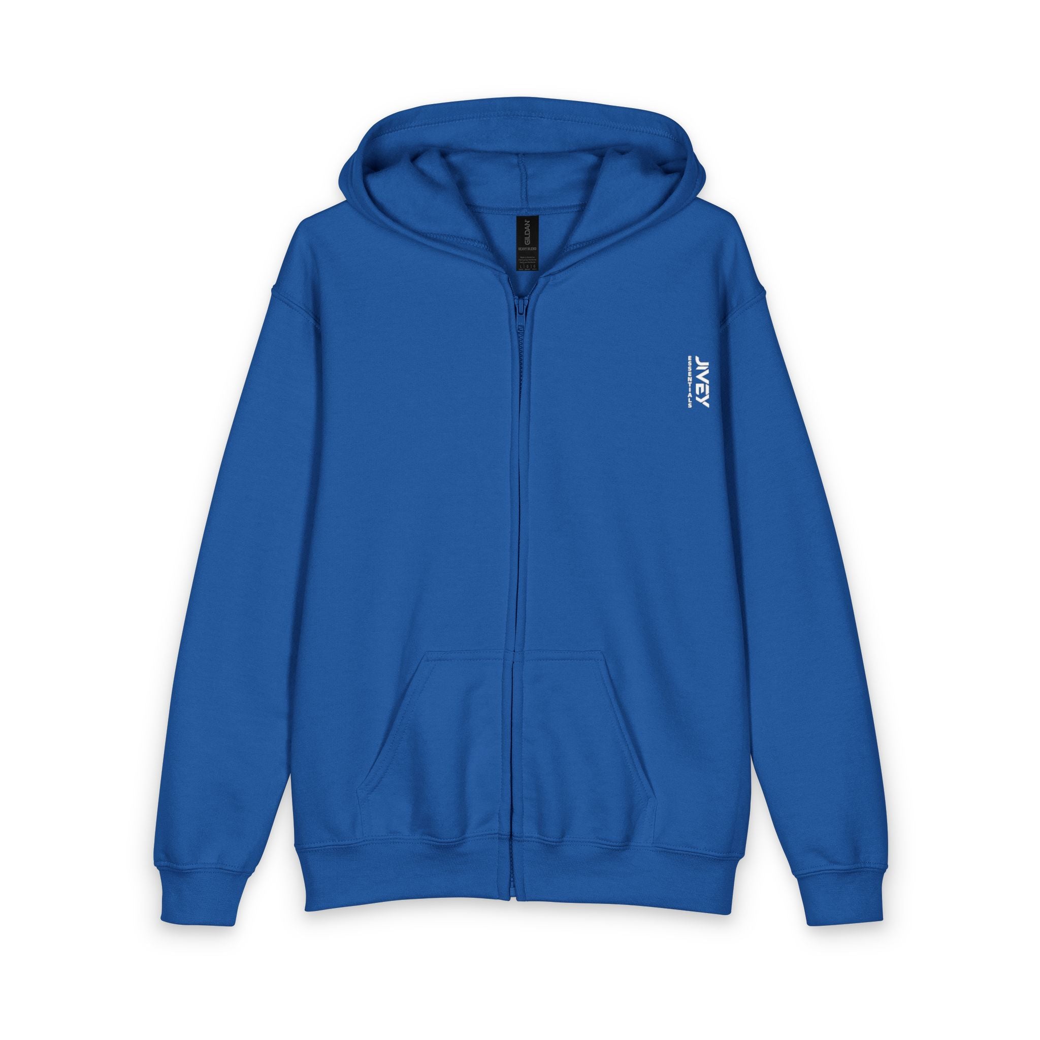 JIVEY Essentials Youth Heavy Blend Zipped Hoodie