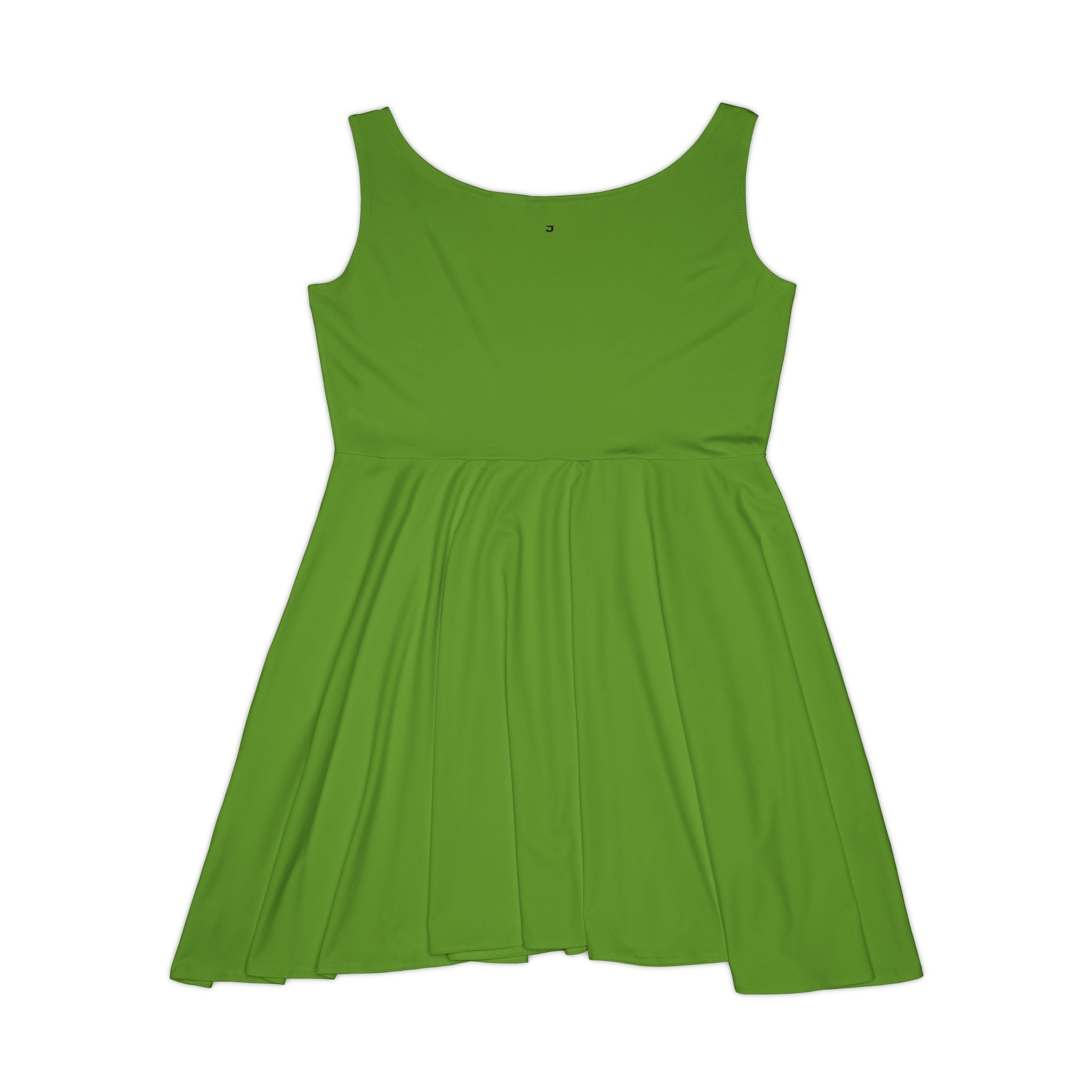 JIVEY Eminent Mid-length Comfy Light Green Skater Dress