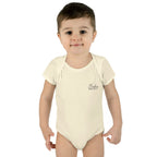 JIVEY Essentials Infant Baby Rib Short Sleeves Bodysuit