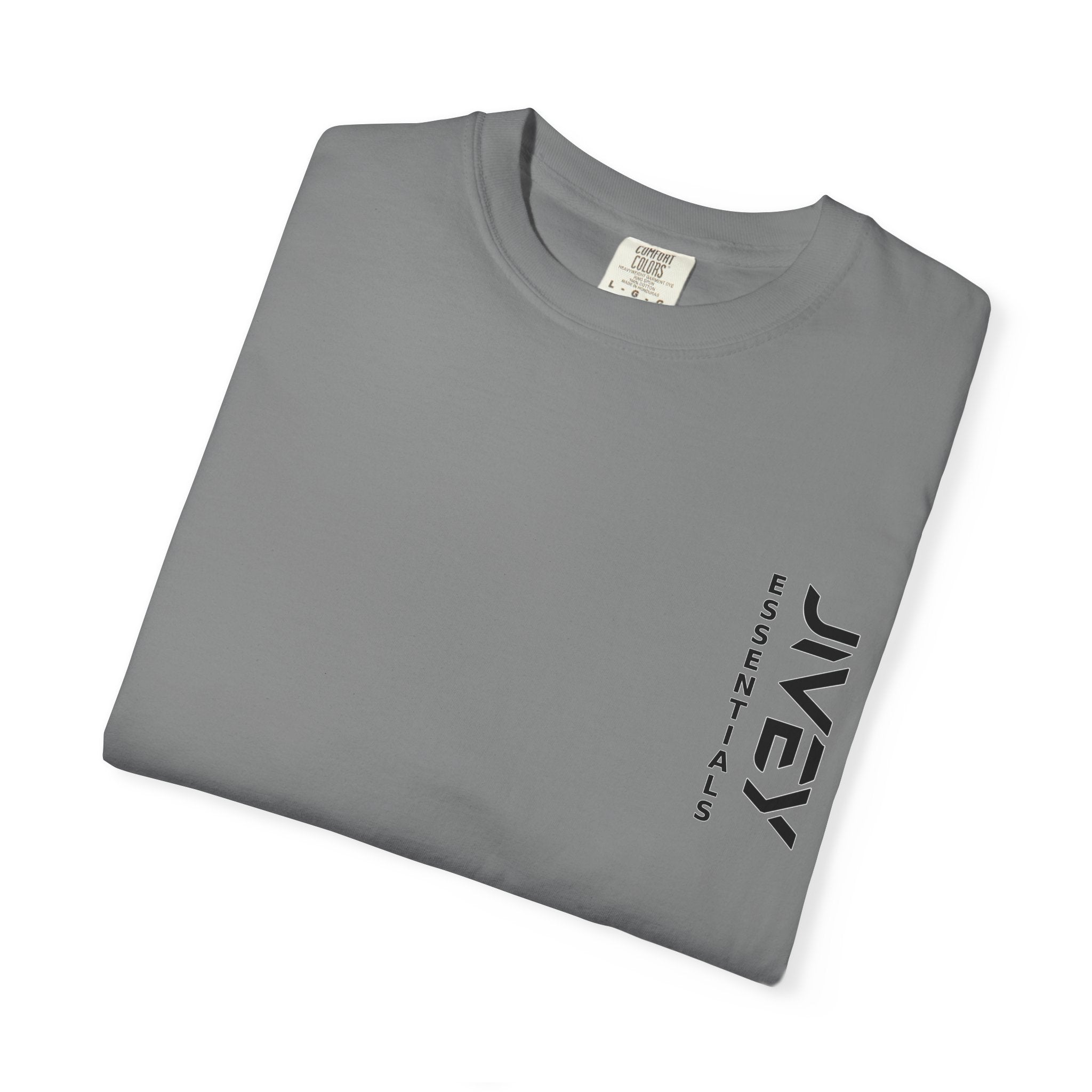 JIVEY Essentials Unisex Garment-Dyed Durable Ring-spun Cotton T-shirt