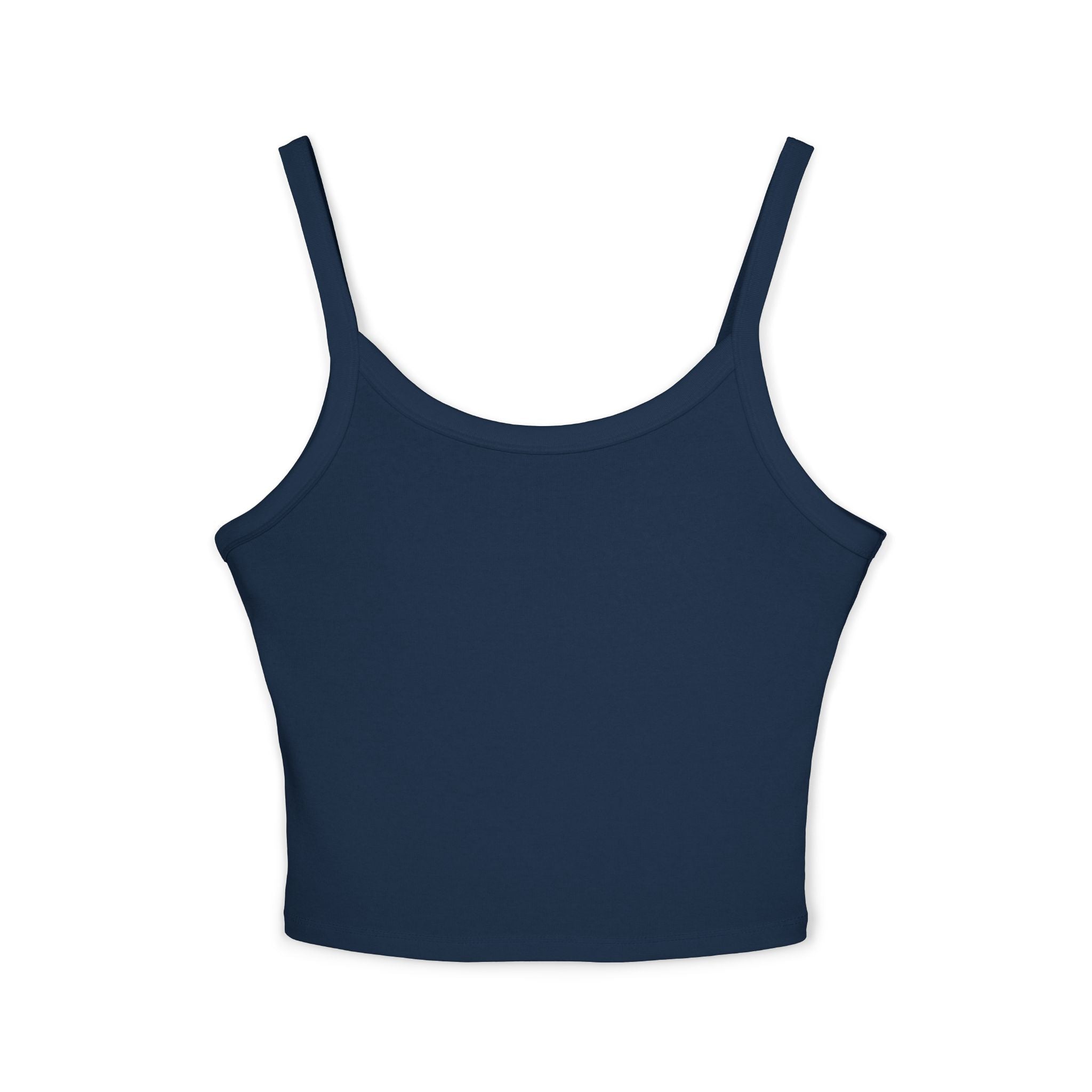 JIVEY Eminent Women's Mid length Spaghetti Crop Strap Tank Top
