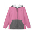 JIVEY Essentials Unisex Light-fabric Windbreaker Cadillac Pink Jacket