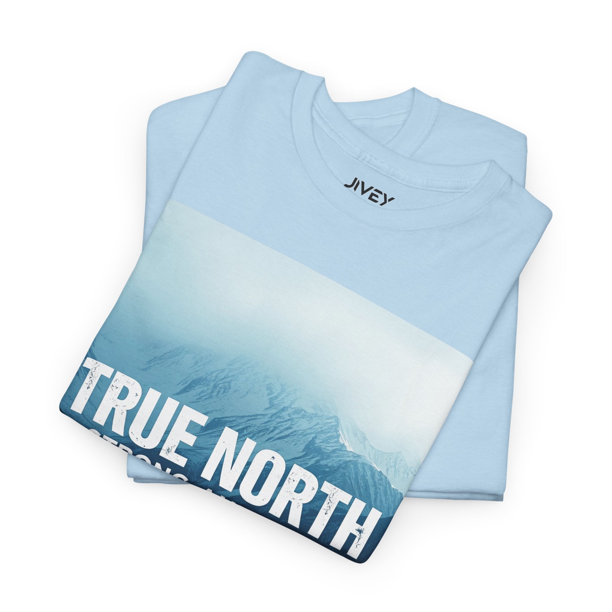 True North Strong and Free Unisex Heavy Cotton Tee