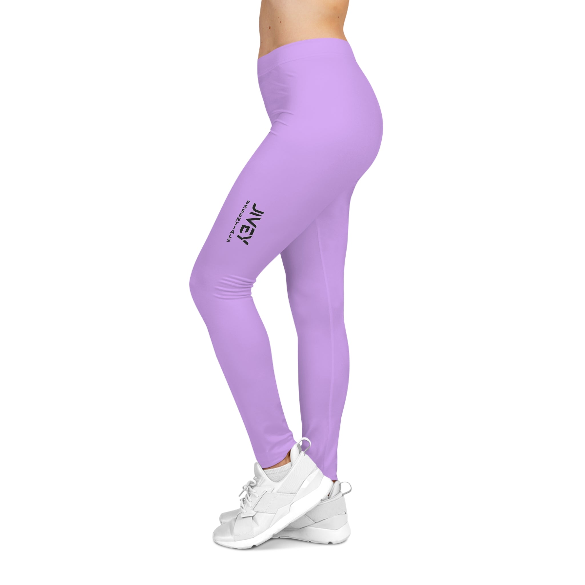 JIVEY Essentials Women's Stretchable Durable Mauve Casual Leggings
