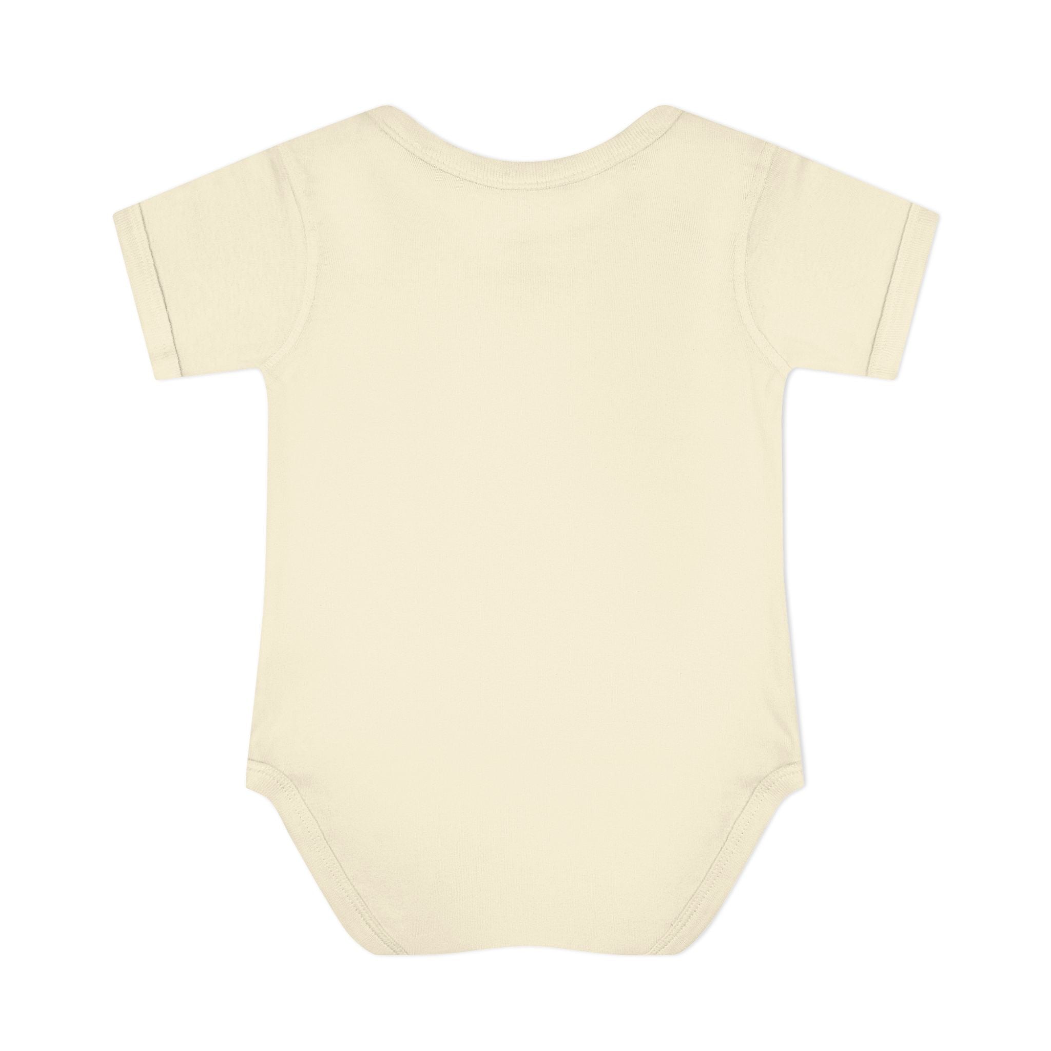 JIVEY Essentials Infant Baby Rib Short Sleeves Bodysuit
