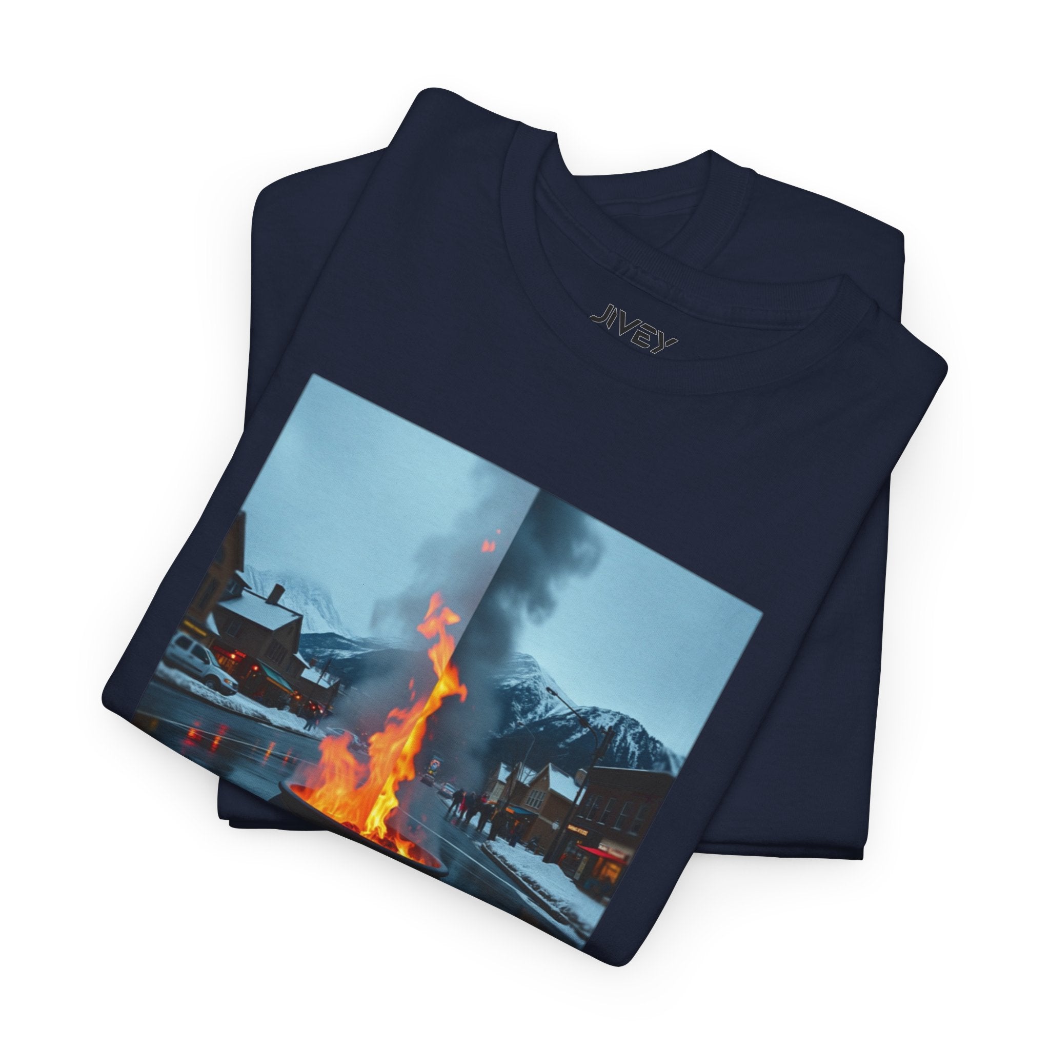 Mosaic and Melting Pot Unisex Heavy Cotton Tee