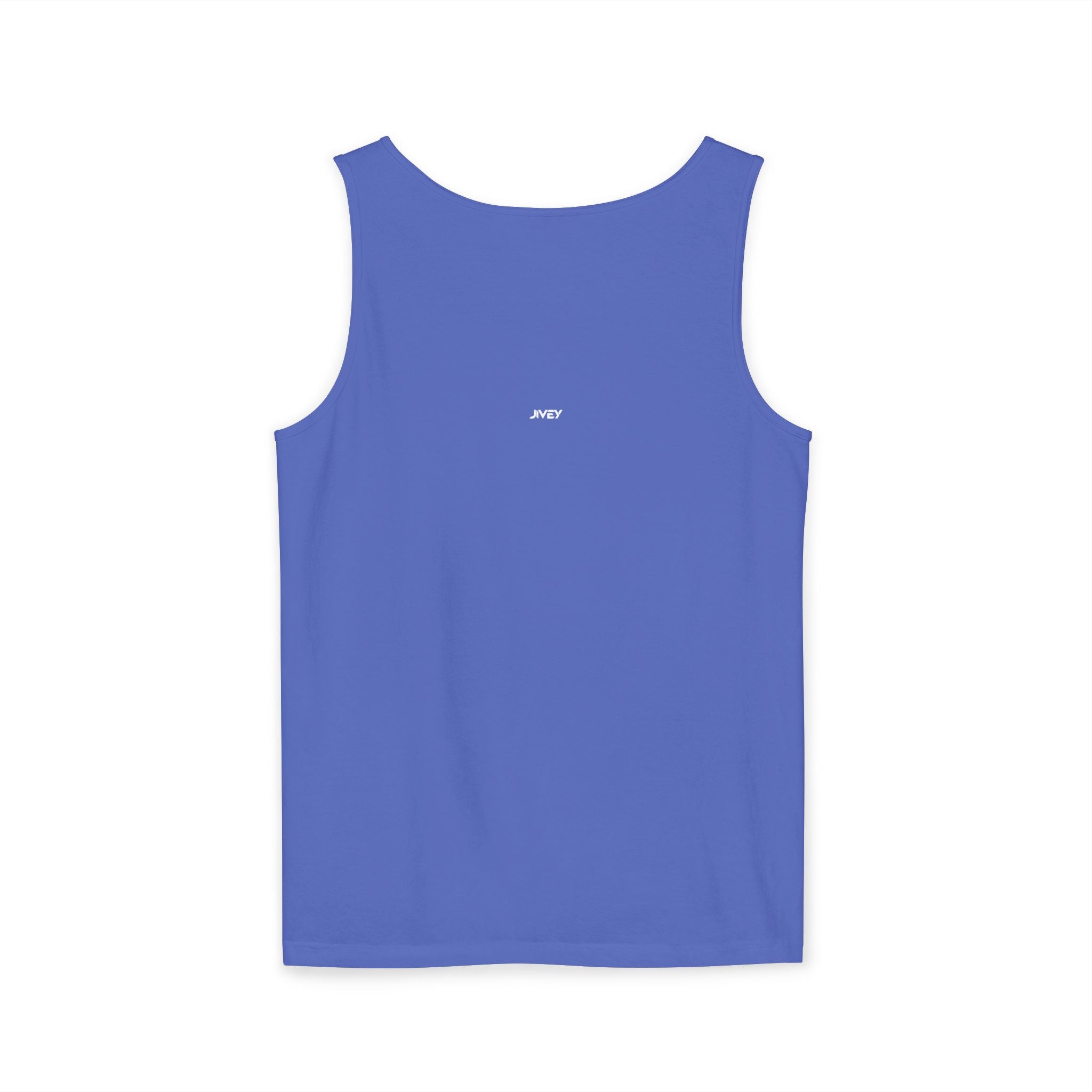 JIVEY Essentials Unisex Relaxed-fit Dark Garment-Dyed Tank Top