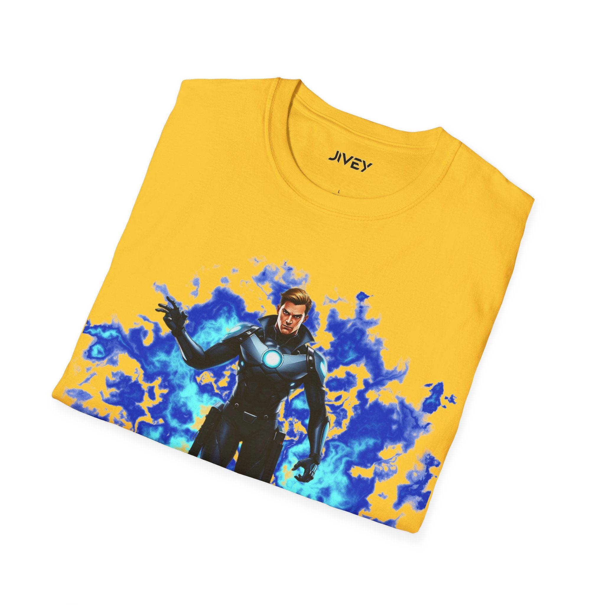 Quantum Pulse Superhero Softstyle Tee