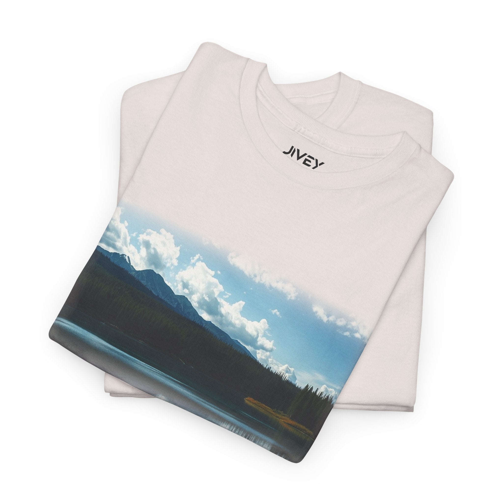 Land of Lakes and Forests Unisex Heavy Cotton Tee