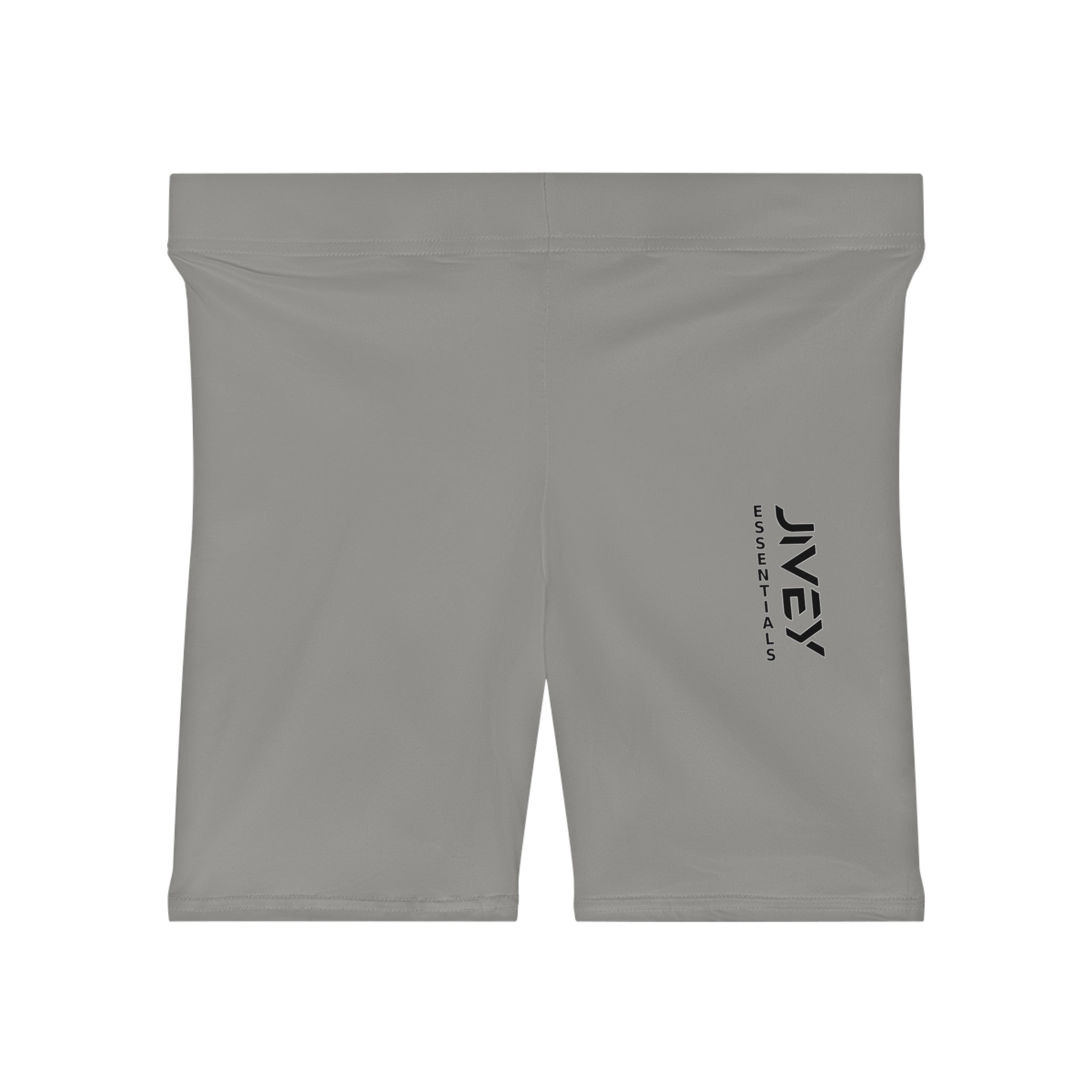 JIVEY Essentials Women's Moisture-wicking Skinny-fit Cold Metal Biker Shorts