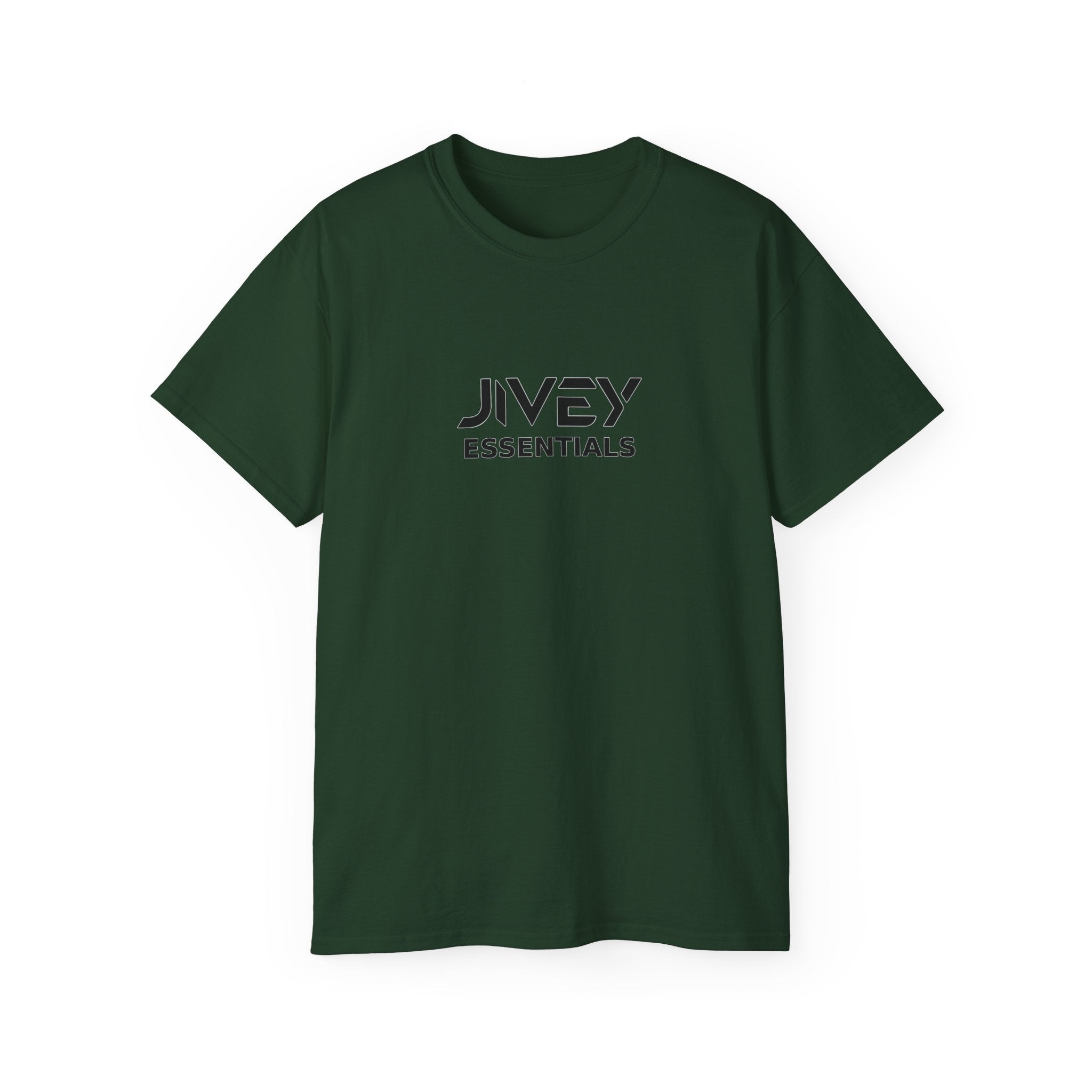 JIVEY Essentials Unisex Ultra Cotton Breathable Tee